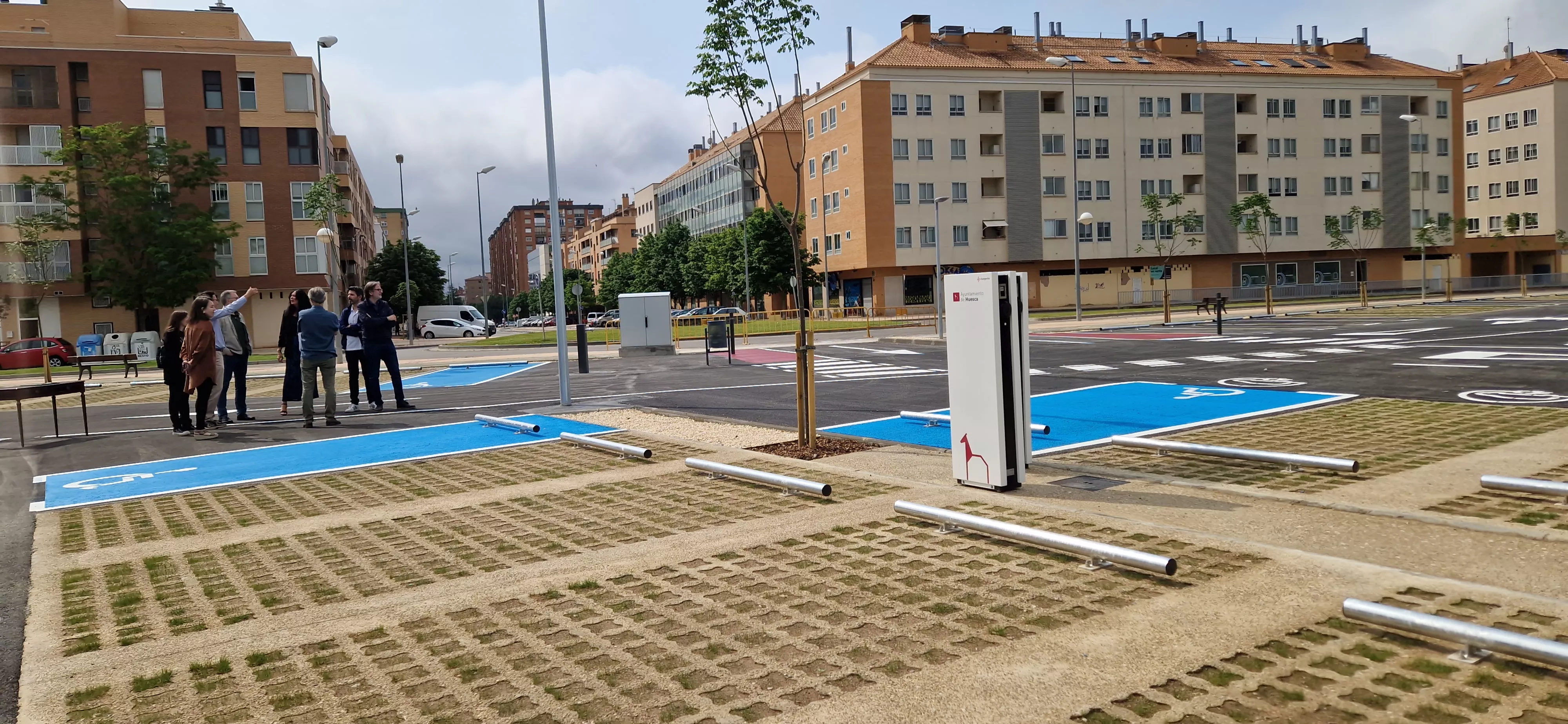 Puesta en servicio del parquin de Pilar Lorengar. Foto Myriam Martínez Puesta en servicio del parquin de Pilar Lorengar. Foto Myriam Martínez