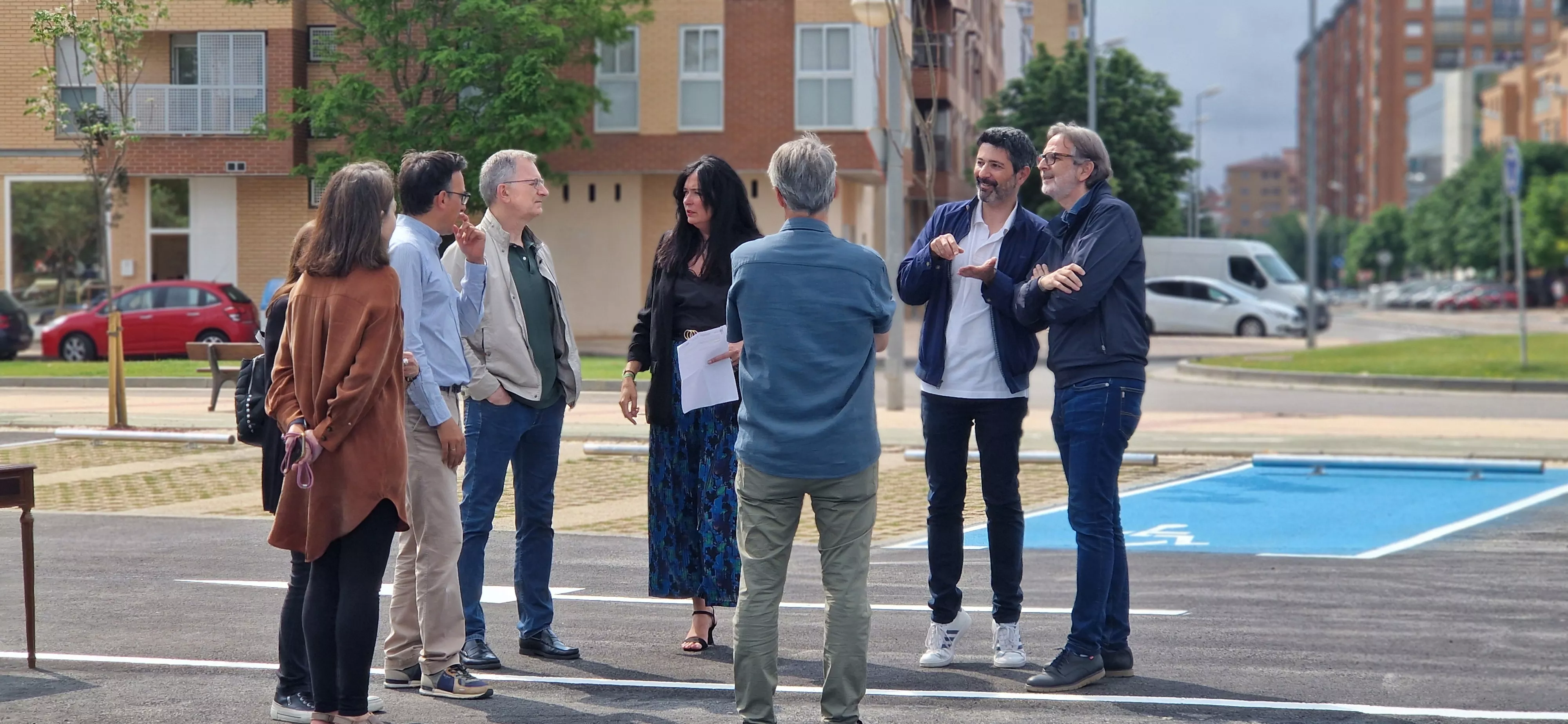 Puesta en servicio del parquin de Pilar Lorengar. Foto Myriam Martínez 