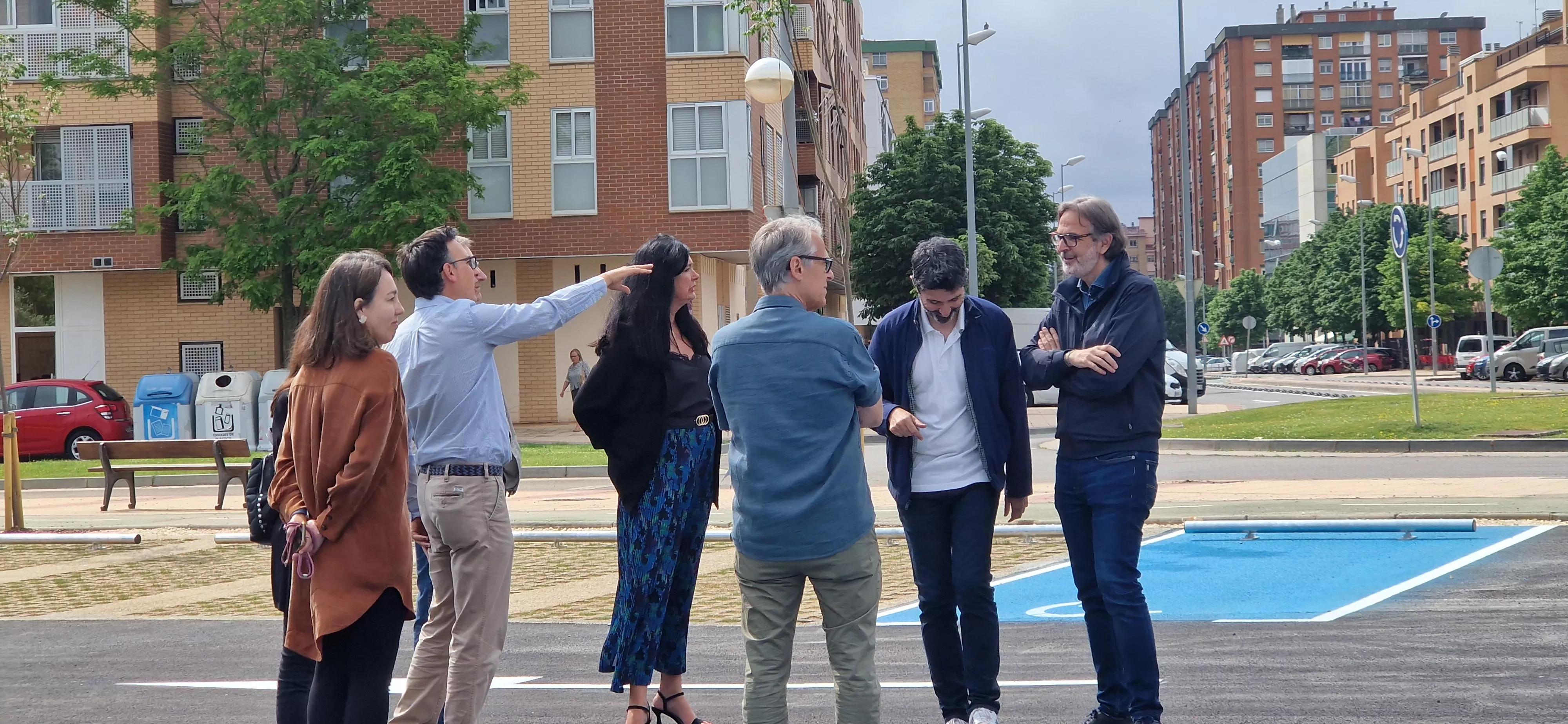 Puesta en servicio del parquin de Pilar Lorengar. Foto Myriam Martínez 