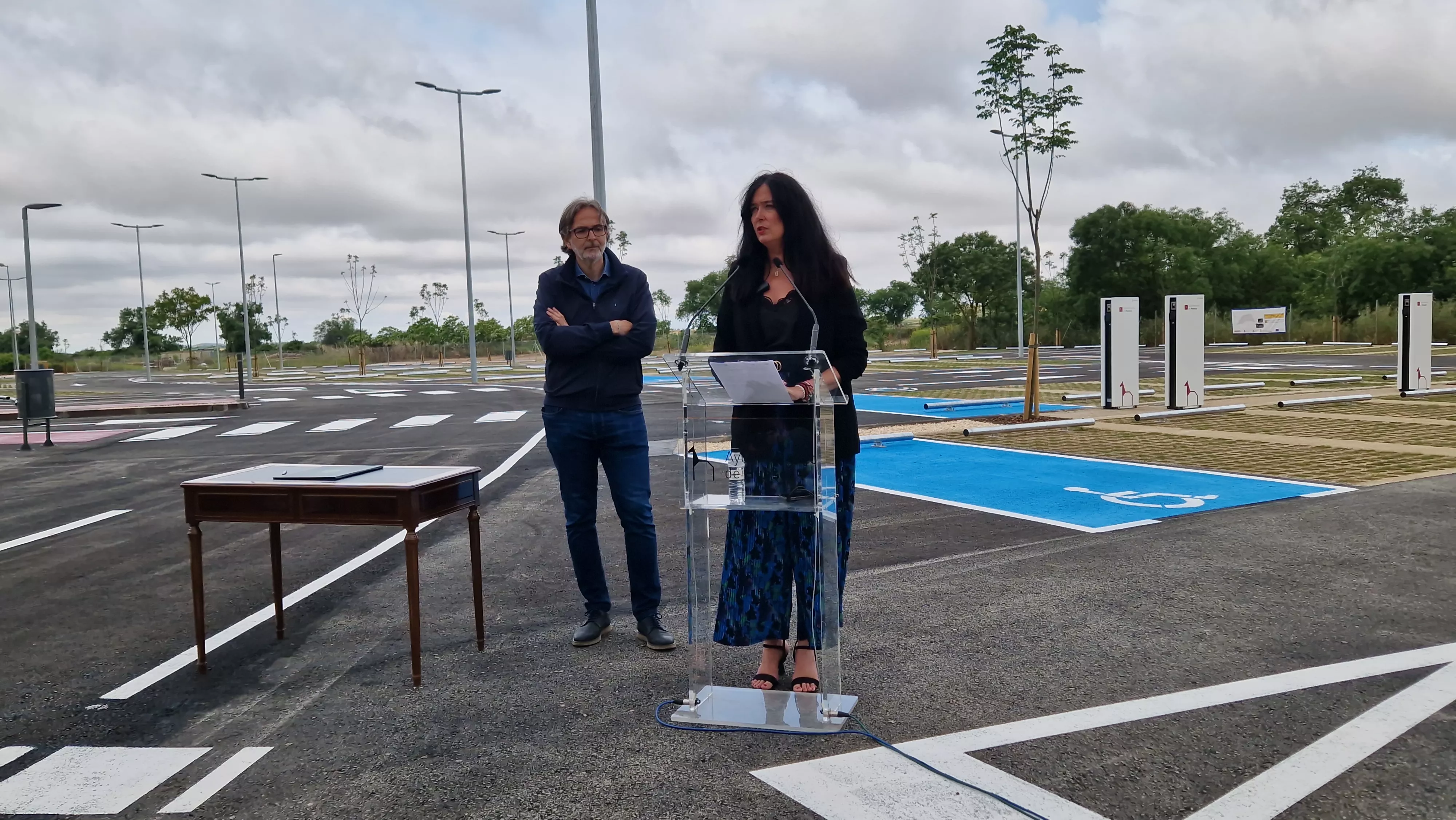 Puesta en servicio del parquin de Pilar Lorengar. Foto Myriam Martínez 