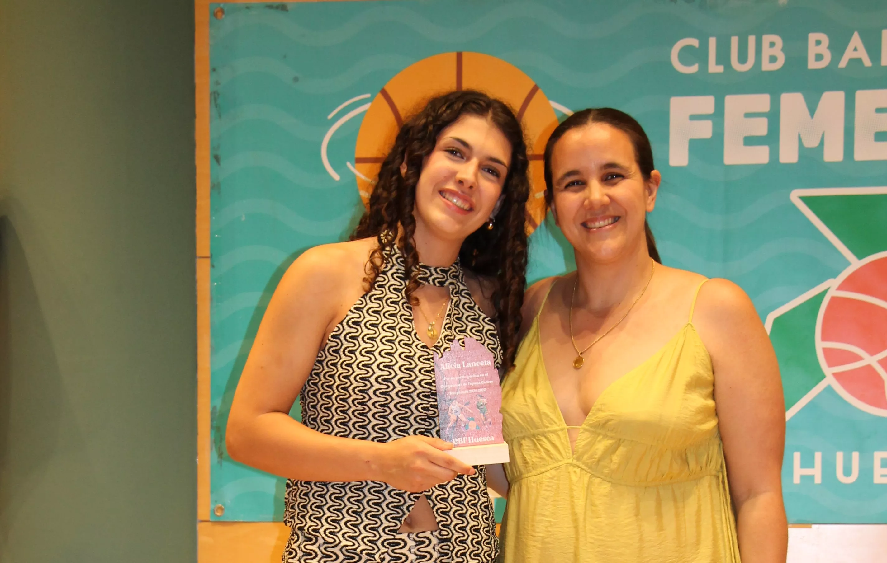 ALICIA LANCETA POR SU PARTICIPACION EN LA SELECCION DE ARAGON 