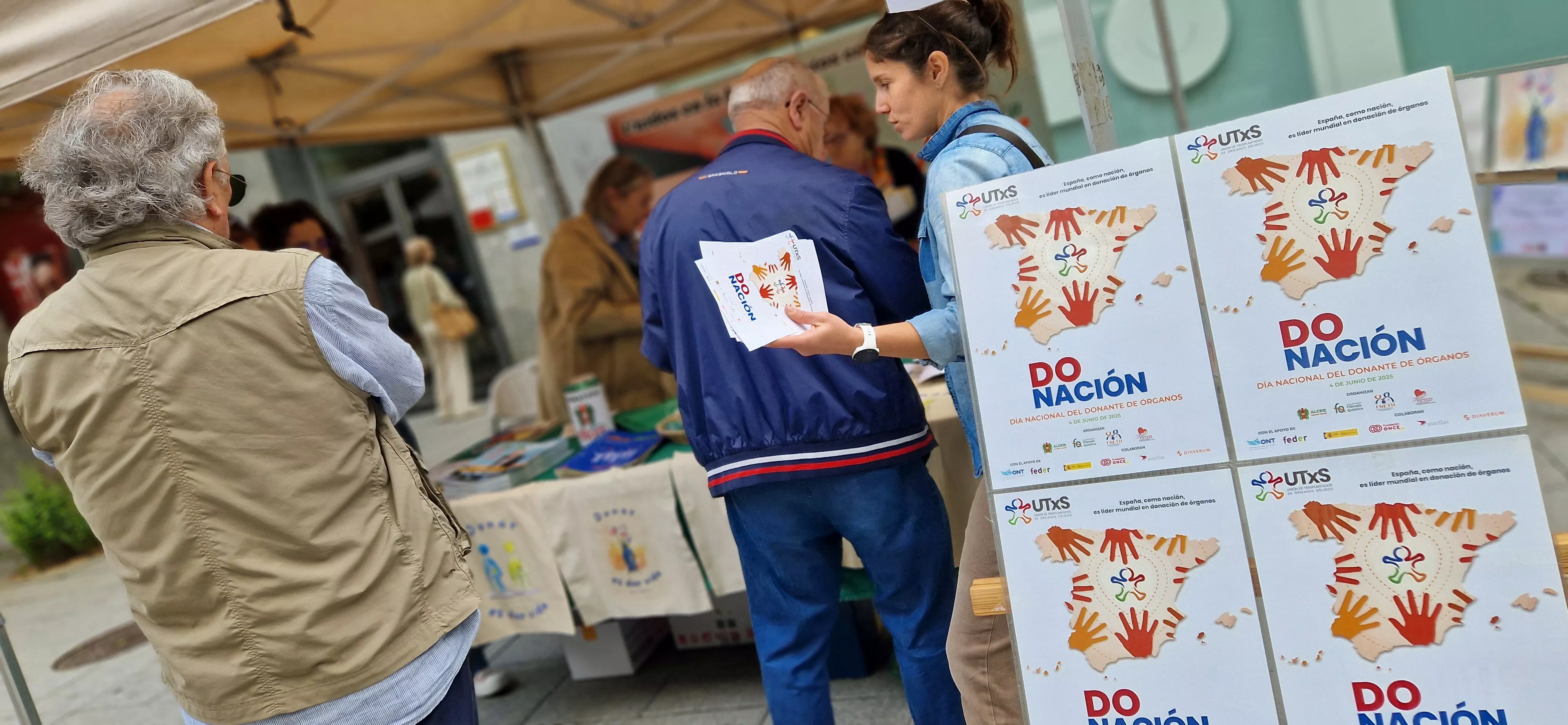 Día Nacional del Donante de Órganos, Tejidos y Células en Huesca. Foto Myriam Martínez