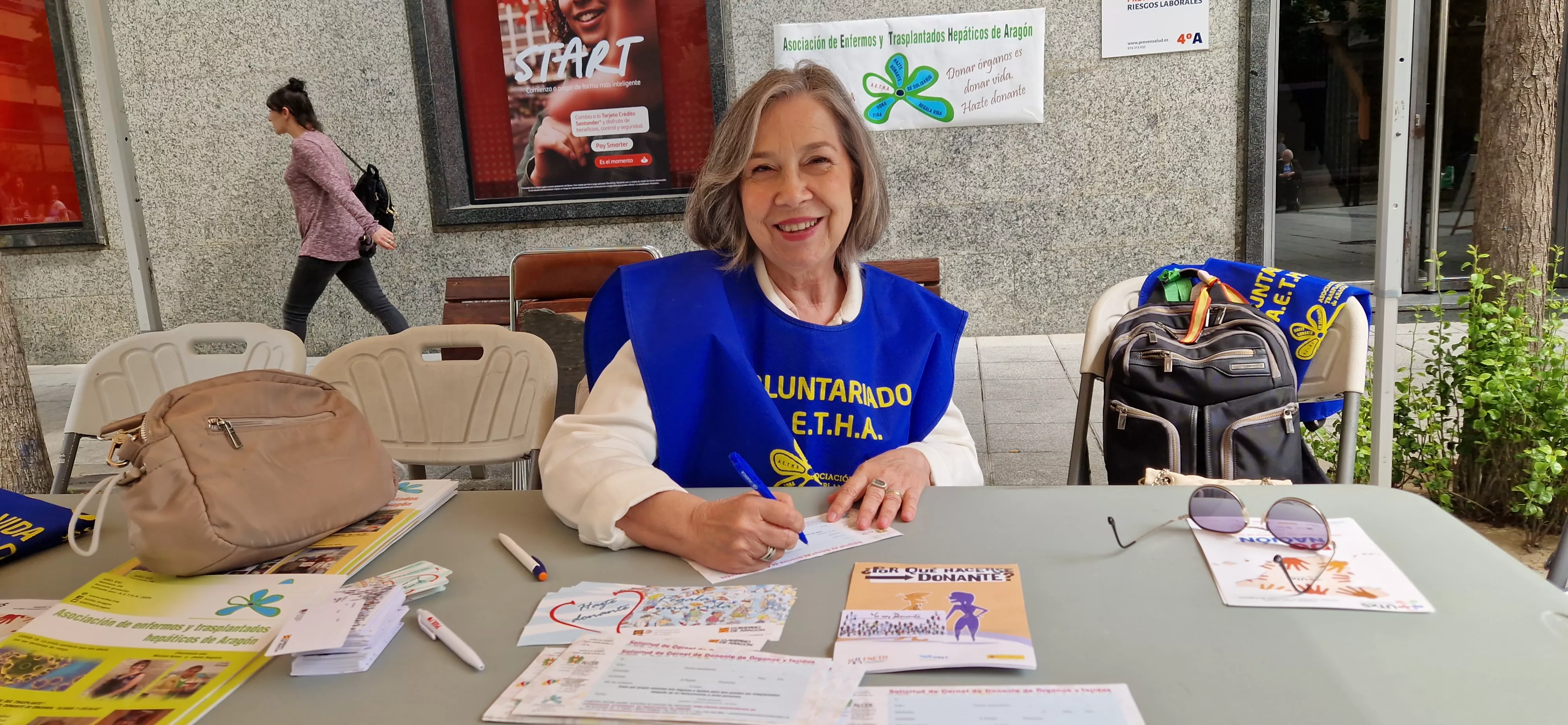 Asociación de Enfermos y Transplantados Hepáticos de Aragón. Foto Myriam Martínez