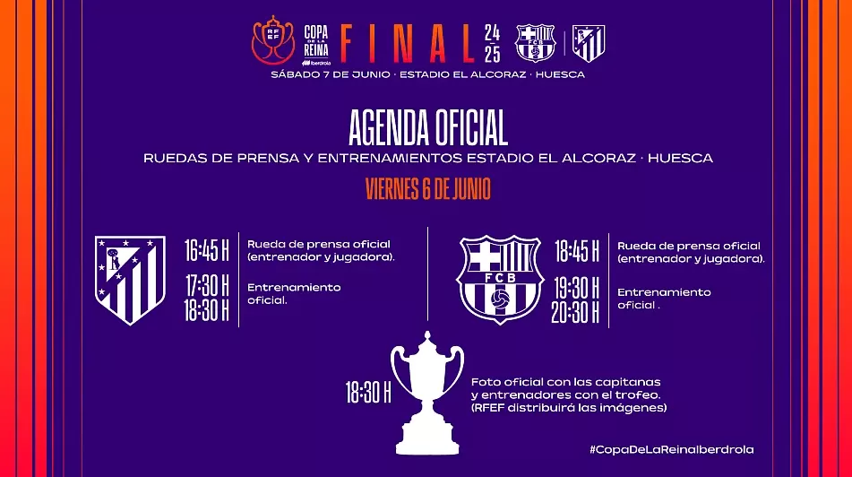 Esta es la programación de la Copa de la Reina en Huesca