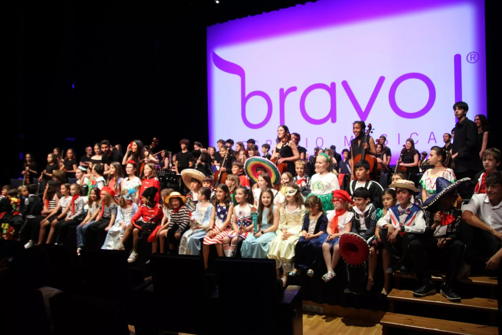 Final de curso de Espacio Bravo Música en el Palacio de Congresos 2025. Foto Carlos Neofato 
