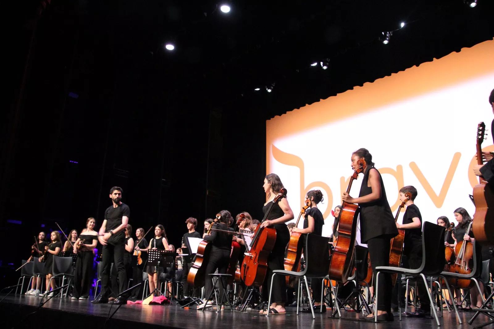 Final de curso de Espacio Bravo Música en el Palacio de Congresos 2025. Foto Carlos Neofato 