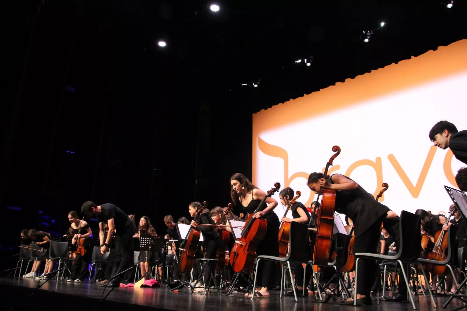 Final de curso de Espacio Bravo Música en el Palacio de Congresos 2025. Foto Carlos Neofato 