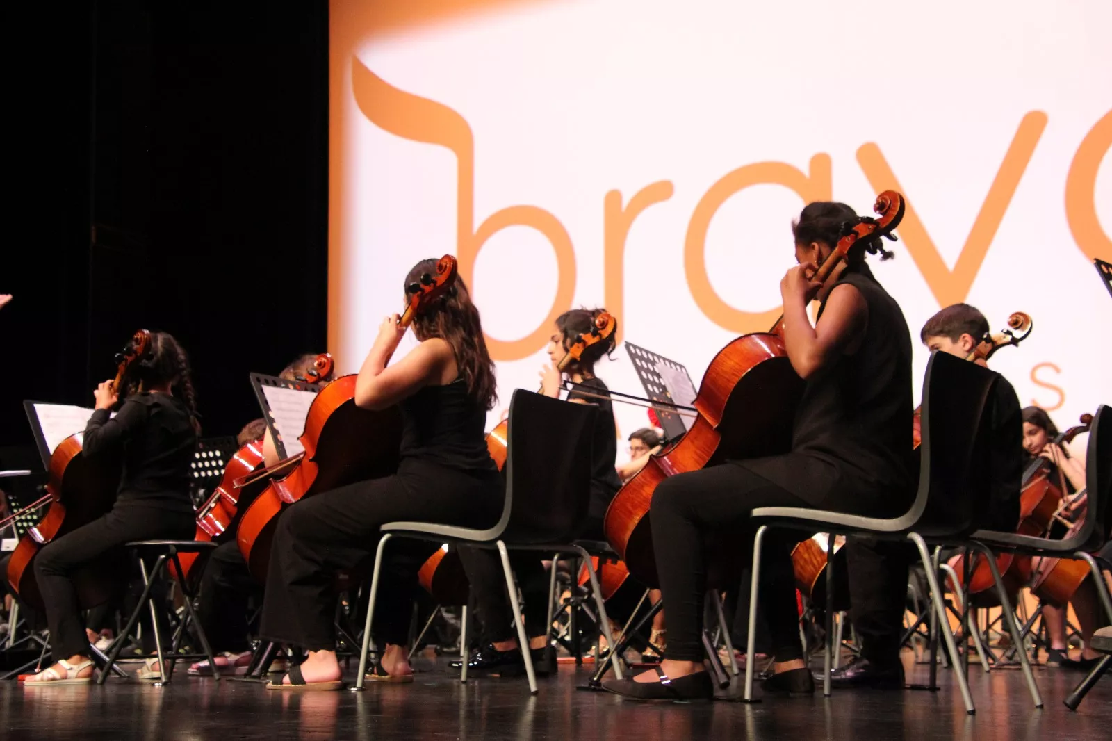 Final de curso de Espacio Bravo Música en el Palacio de Congresos 2025. Foto Carlos Neofato 
