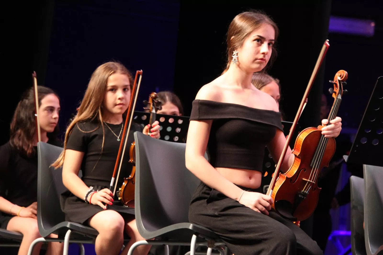 Final de curso de Espacio Bravo Música en el Palacio de Congresos 2025. Foto Carlos Neofato