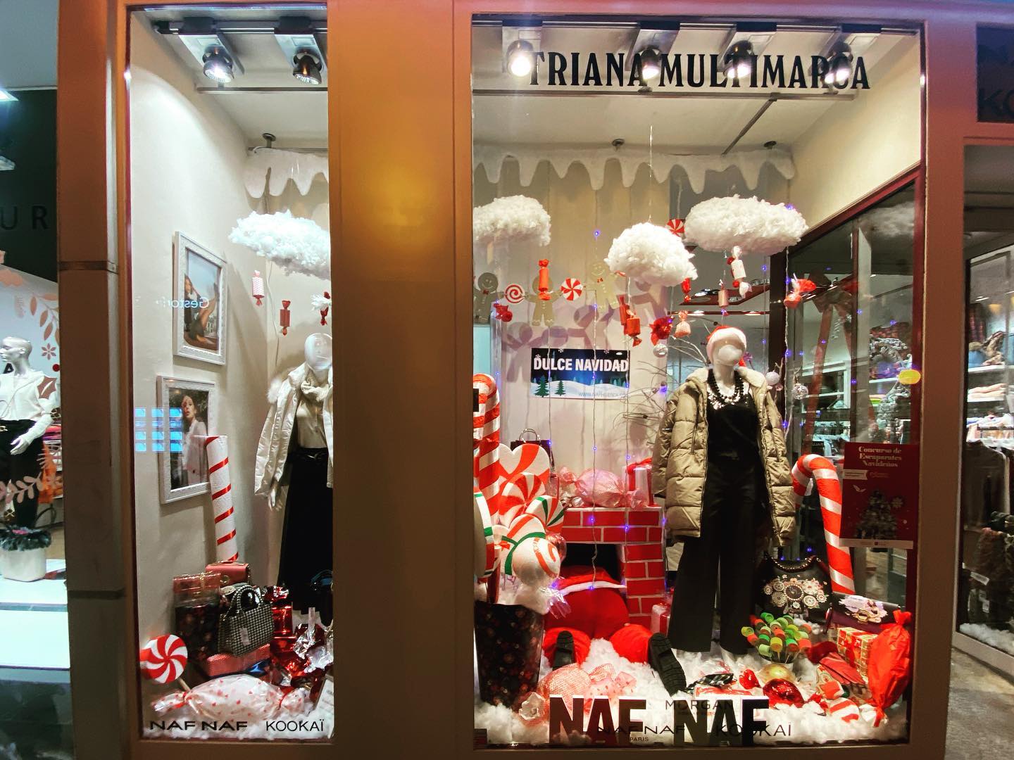 Escaparate de Naf Naf