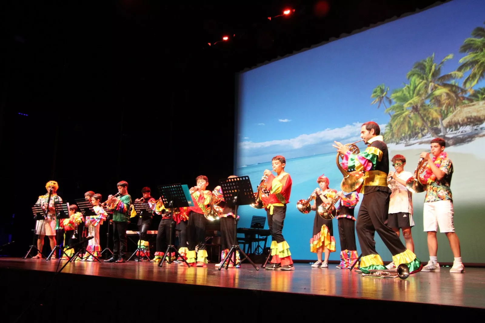 Final de curso de Espacio Bravo Música en el Palacio de Congresos 2025. Foto Carlos Neofato