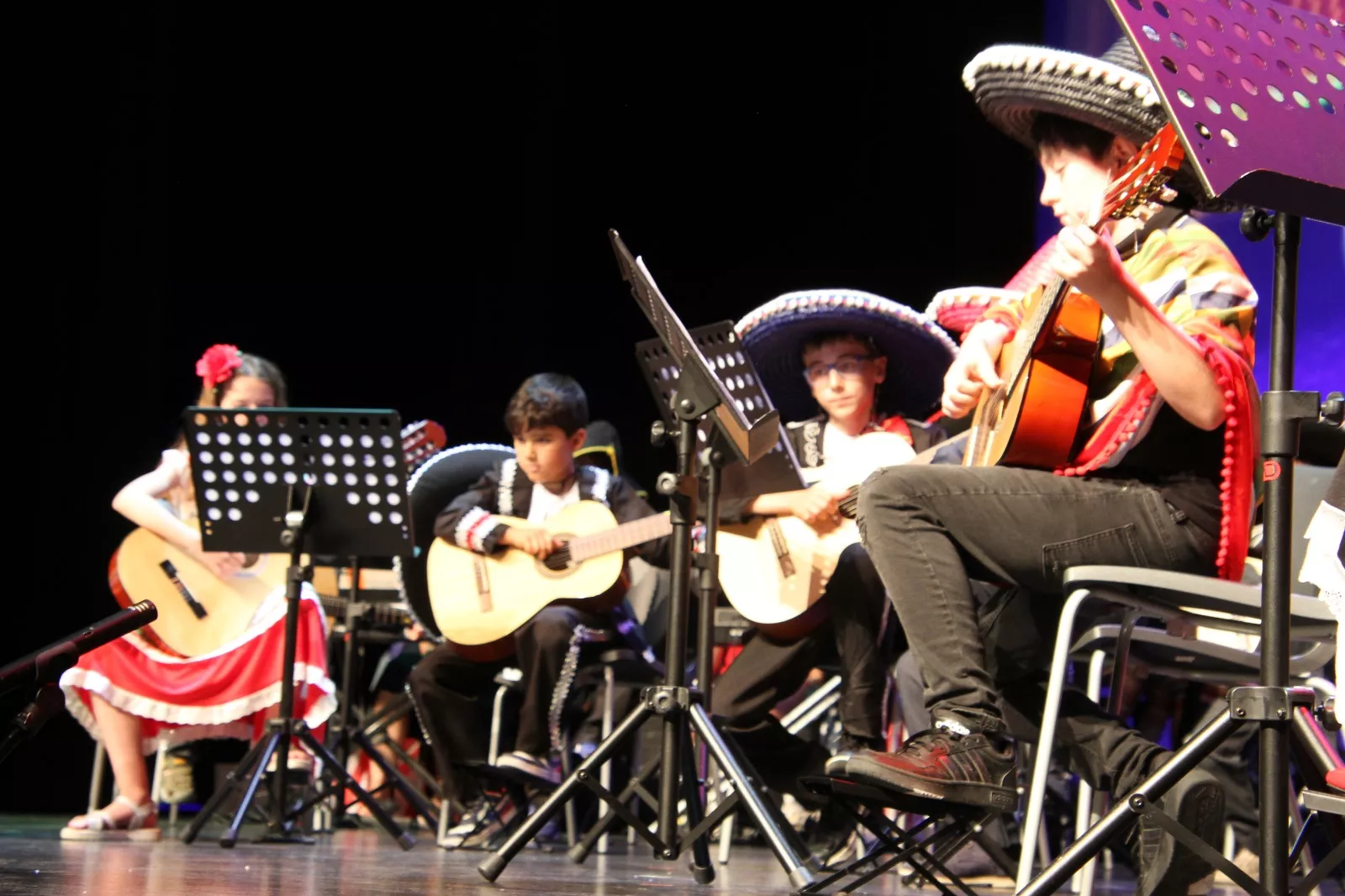 Final de curso de Espacio Bravo Música en el Palacio de Congresos 2025. Foto Carlos Neofato 