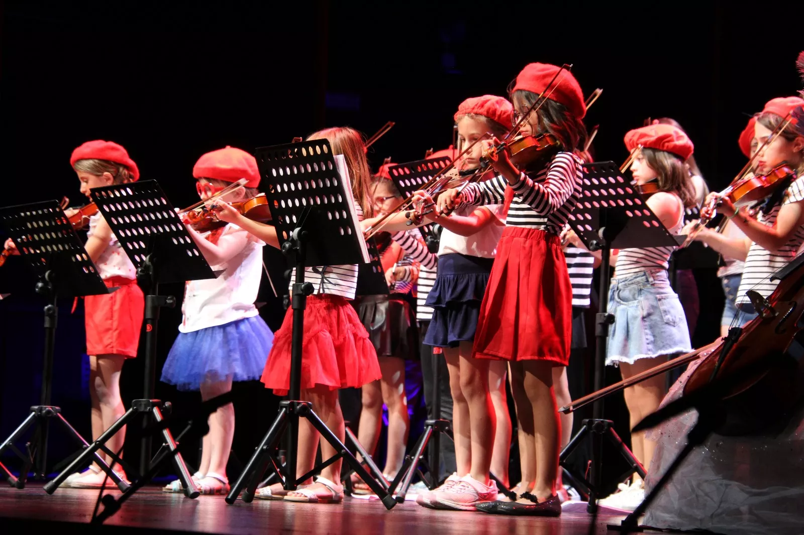 Final de curso de Espacio Bravo Música en el Palacio de Congresos 2025. Foto Carlos Neofato