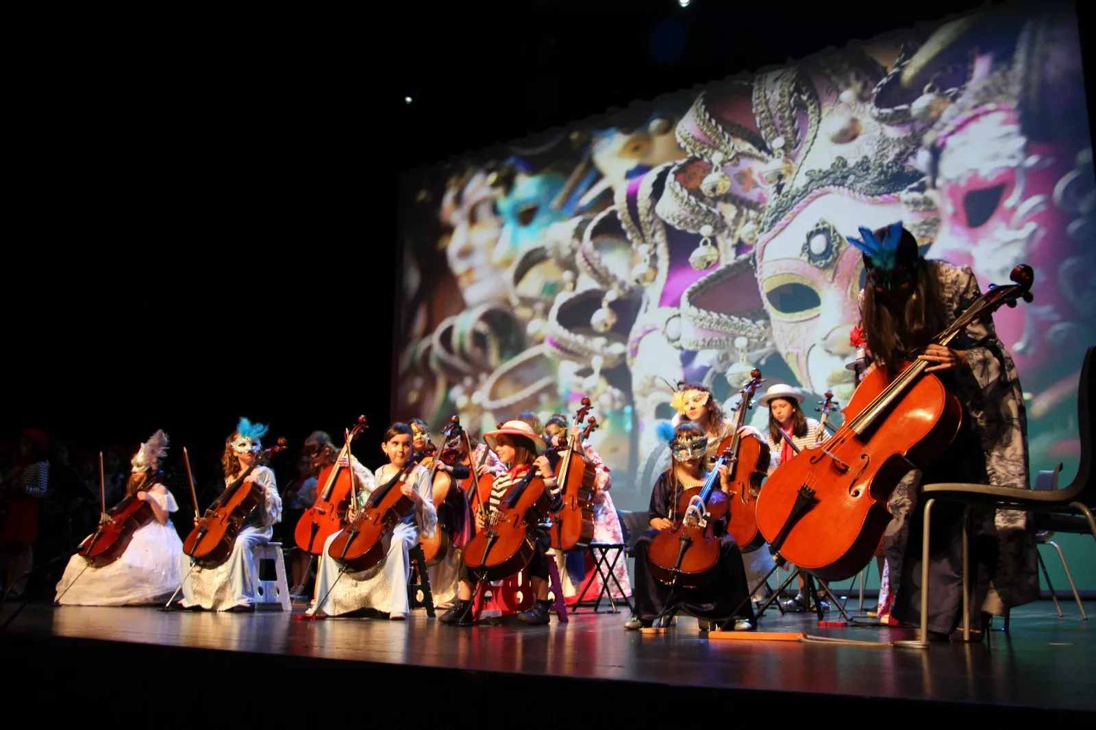 Final de curso de Espacio Bravo Música en el Palacio de Congresos 2025. Foto Carlos Neofato 