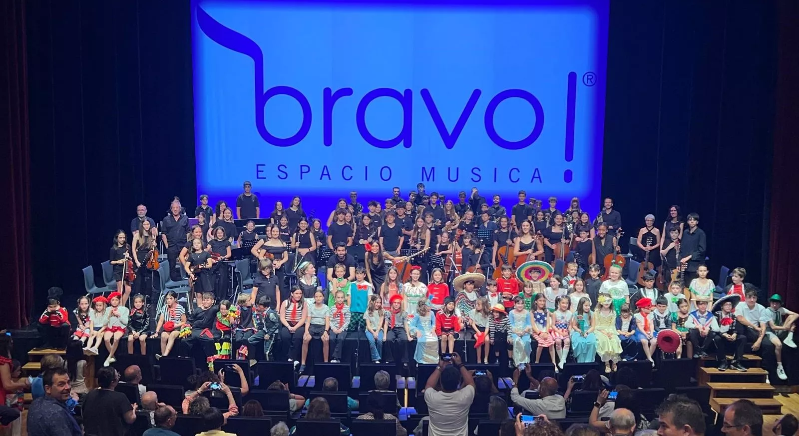 Final de curso de Espacio Bravo Música en el Palacio de Congresos 2025.