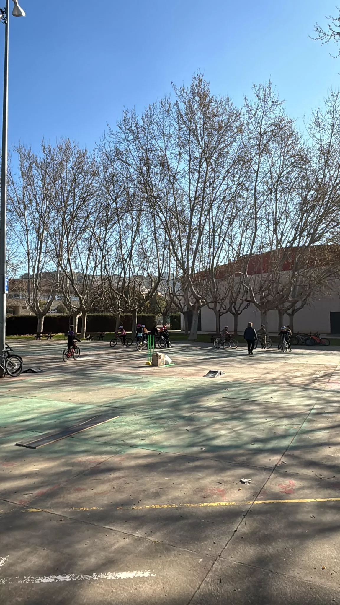 Aula en Bici en Monzón