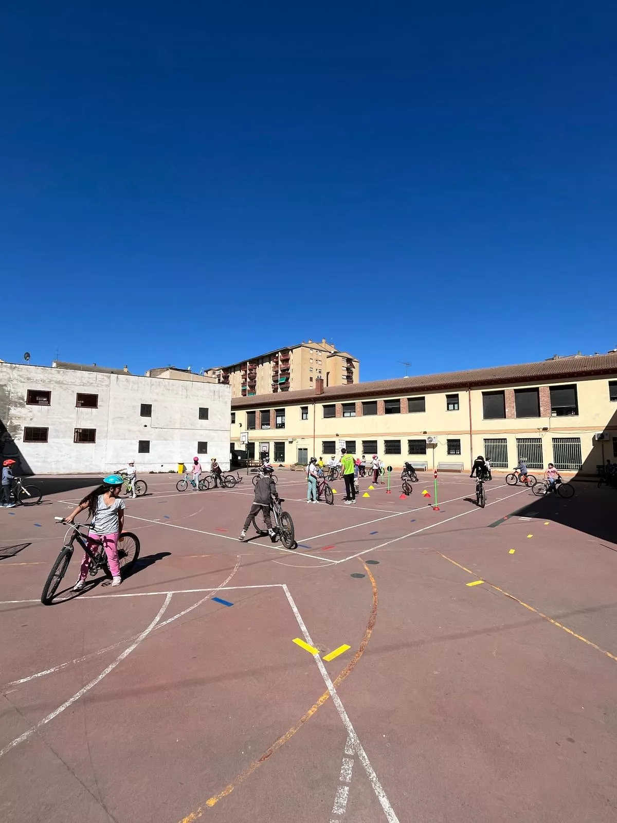 Aula en Bici en Monzón