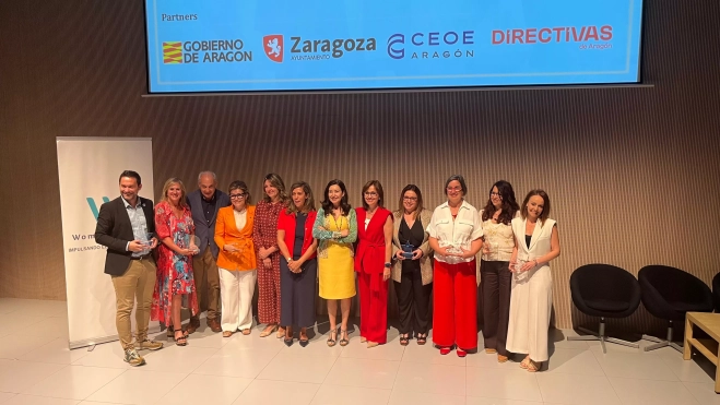 Foto de familia en los premios Foto de familia en los premios