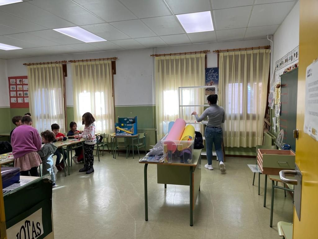 Ludoteca en Berbegal. 