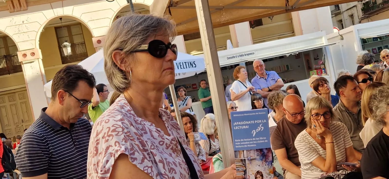 Encuentro de clubes de lectura en la Feria del Libro de Huesca. Foto Myriam Martínez