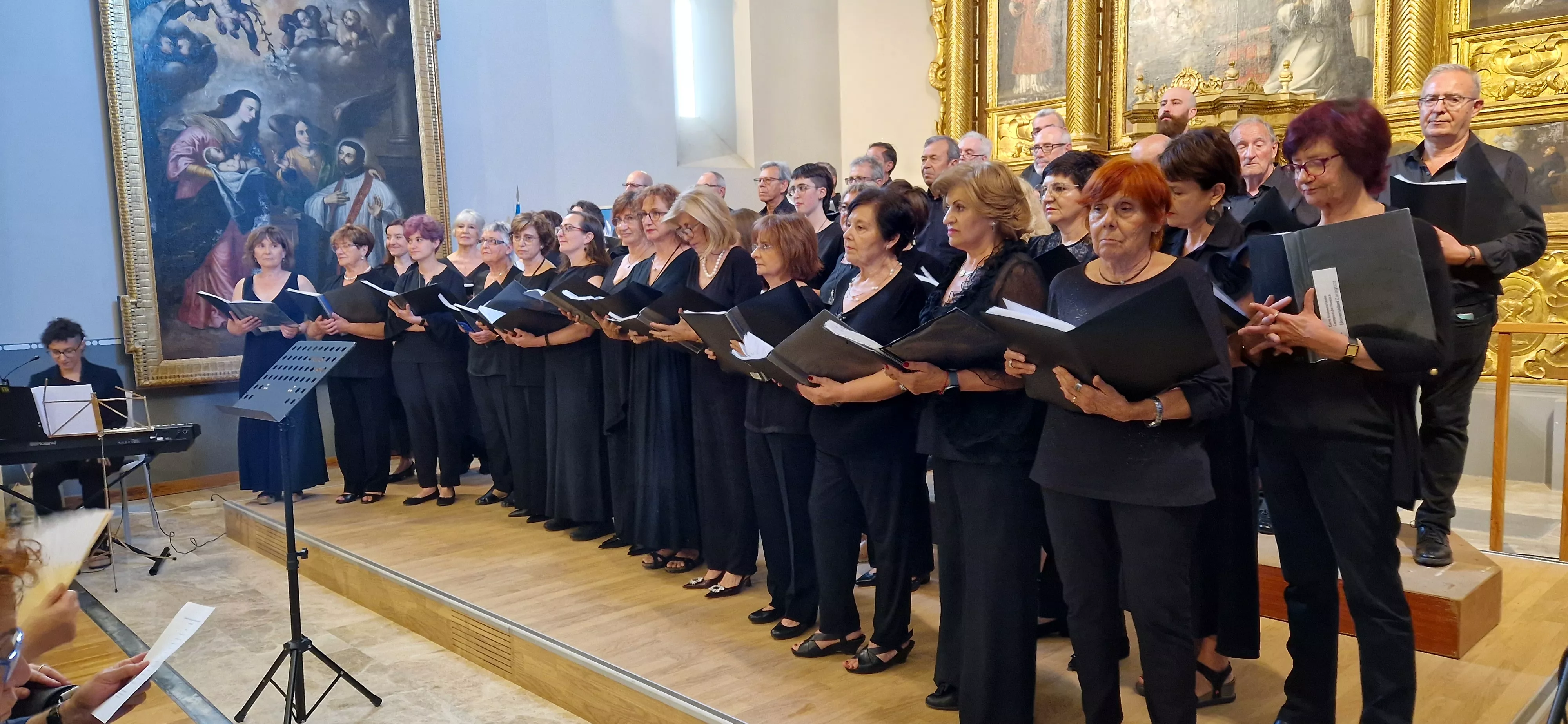 Concierto fin de curso del Coro del Campus de Huesca. Foto Myriam Martínez