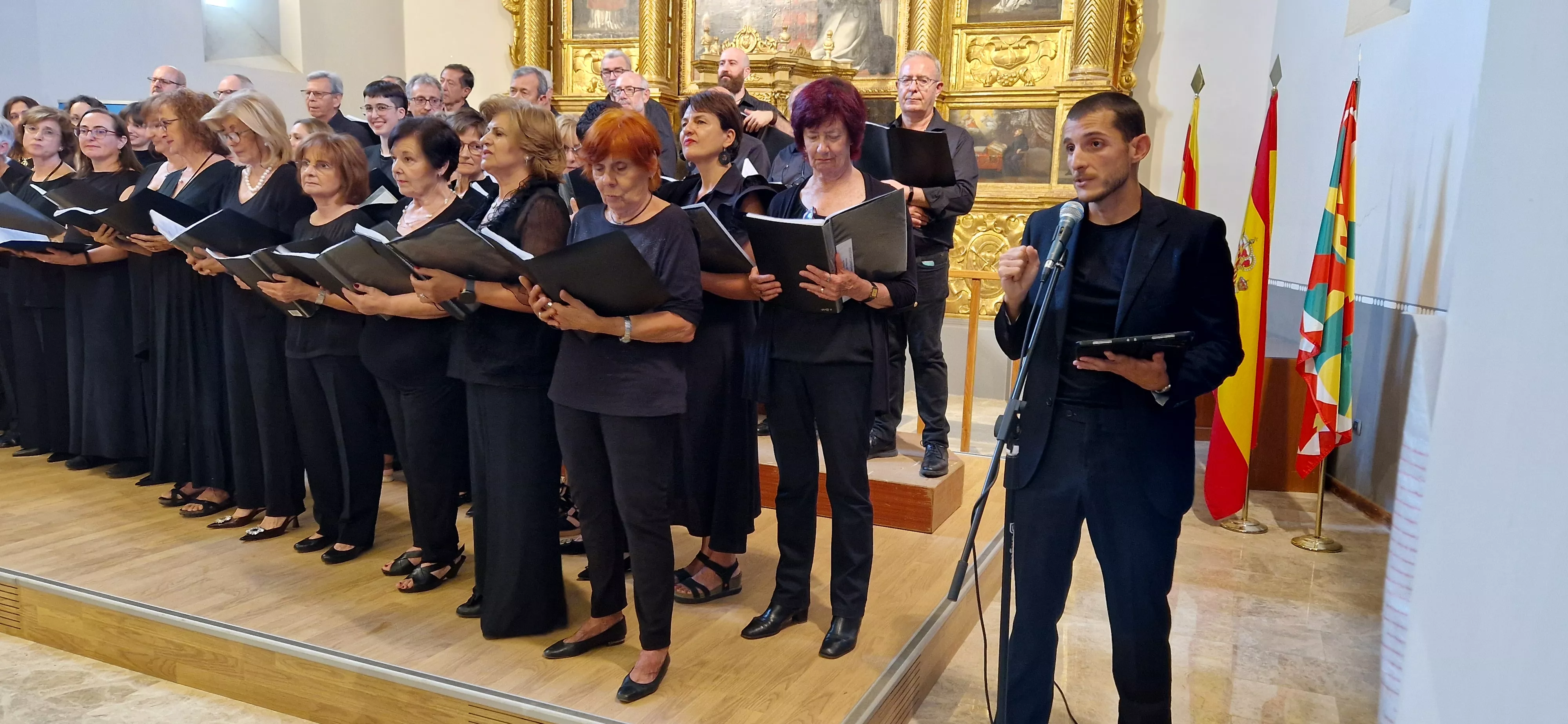 Concierto fin de curso del Coro del Campus de Huesca. Foto Myriam Martínez