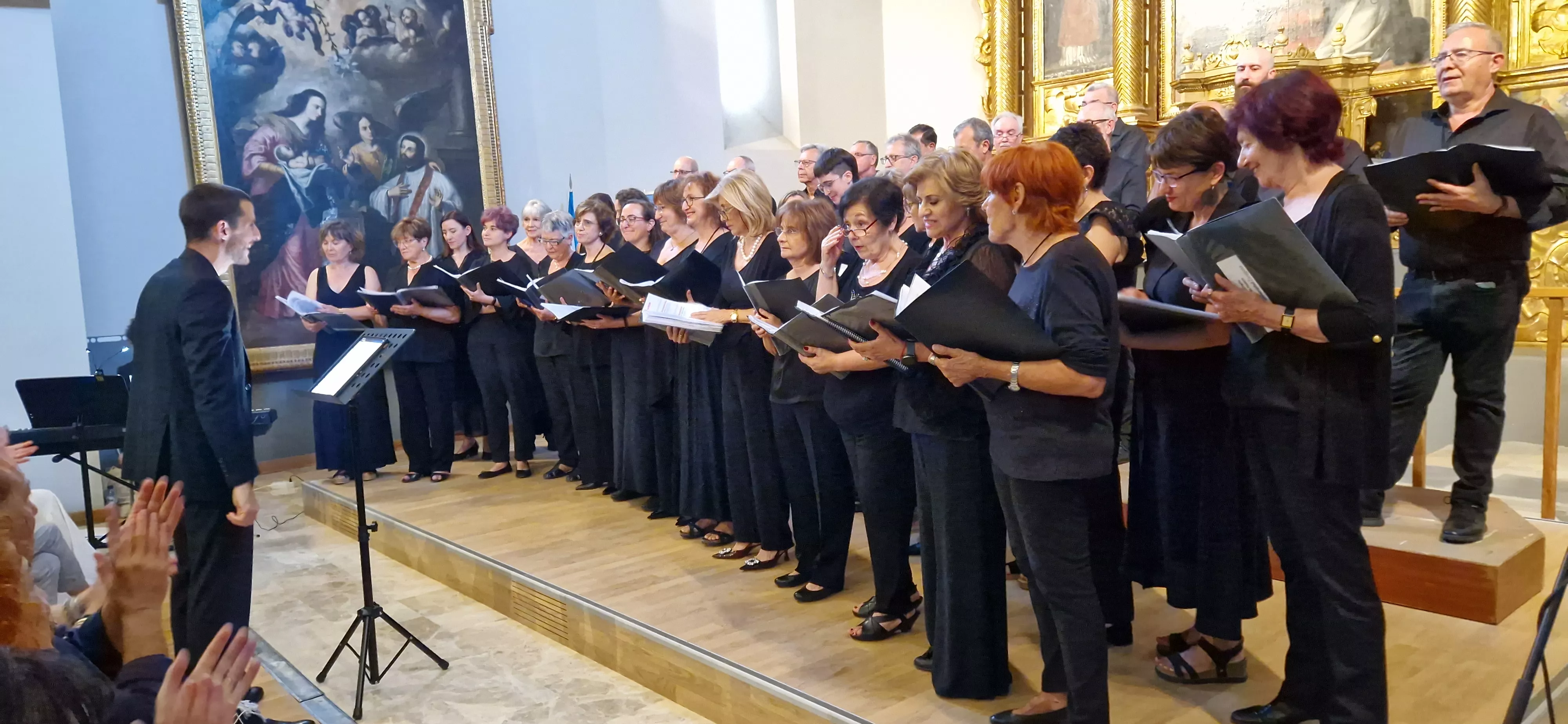 Concierto fin de curso del Coro del Campus de Huesca. Foto Myriam Martínez