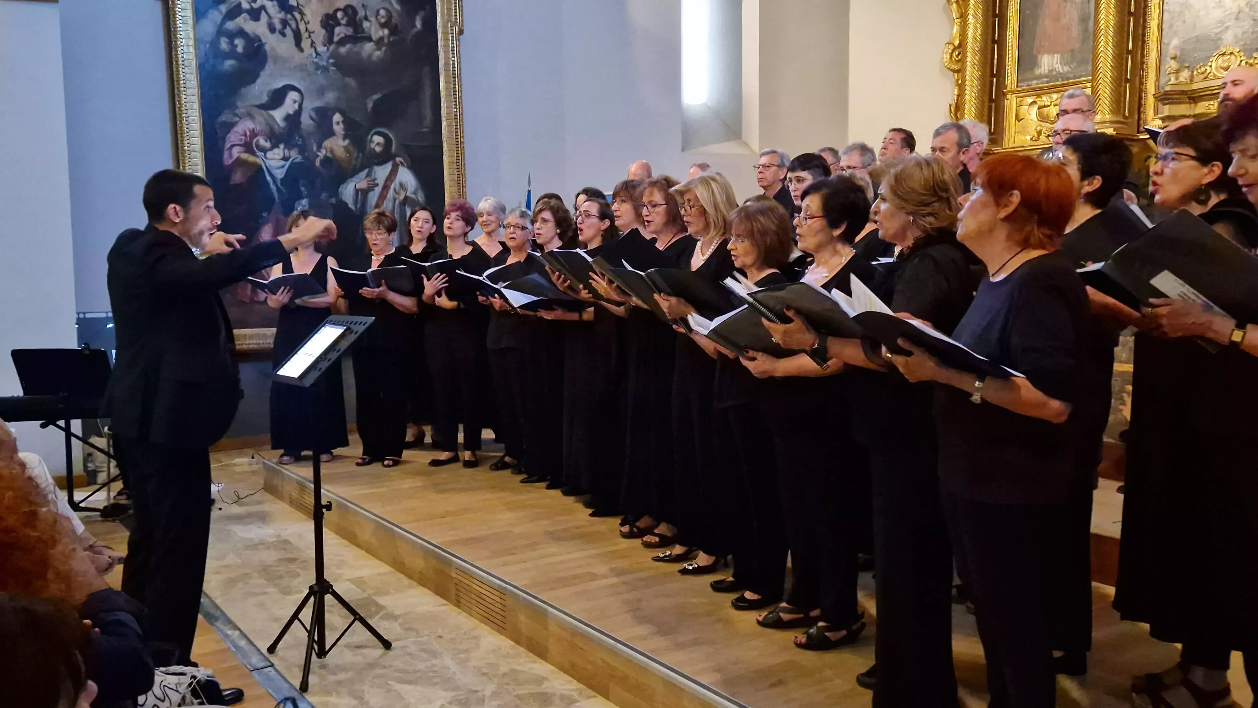 Concierto fin de curso del Coro del Campus de Huesca. Foto Myriam Martínez