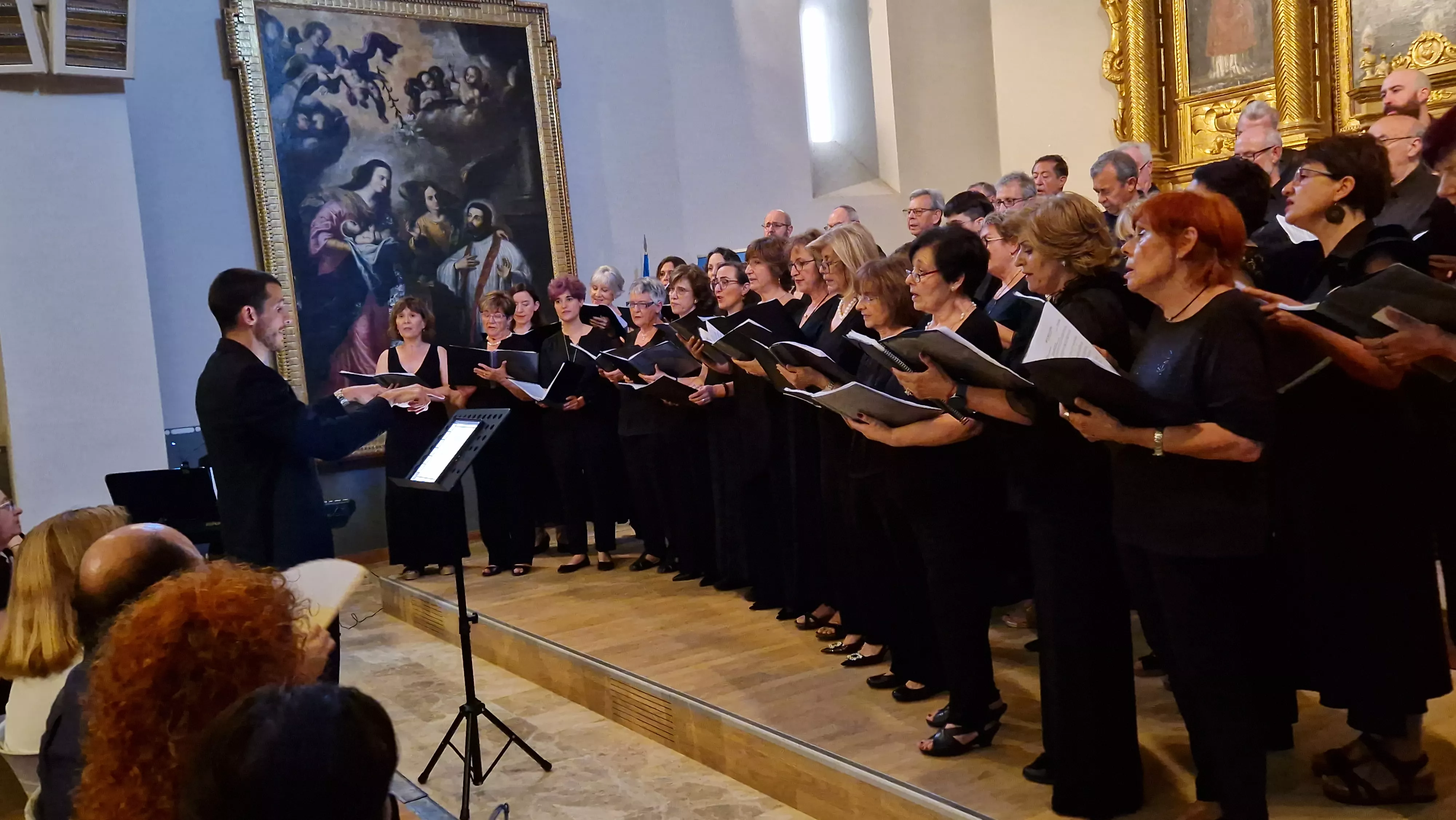 Concierto fin de curso del Coro del Campus de Huesca. Foto Myriam Martínez