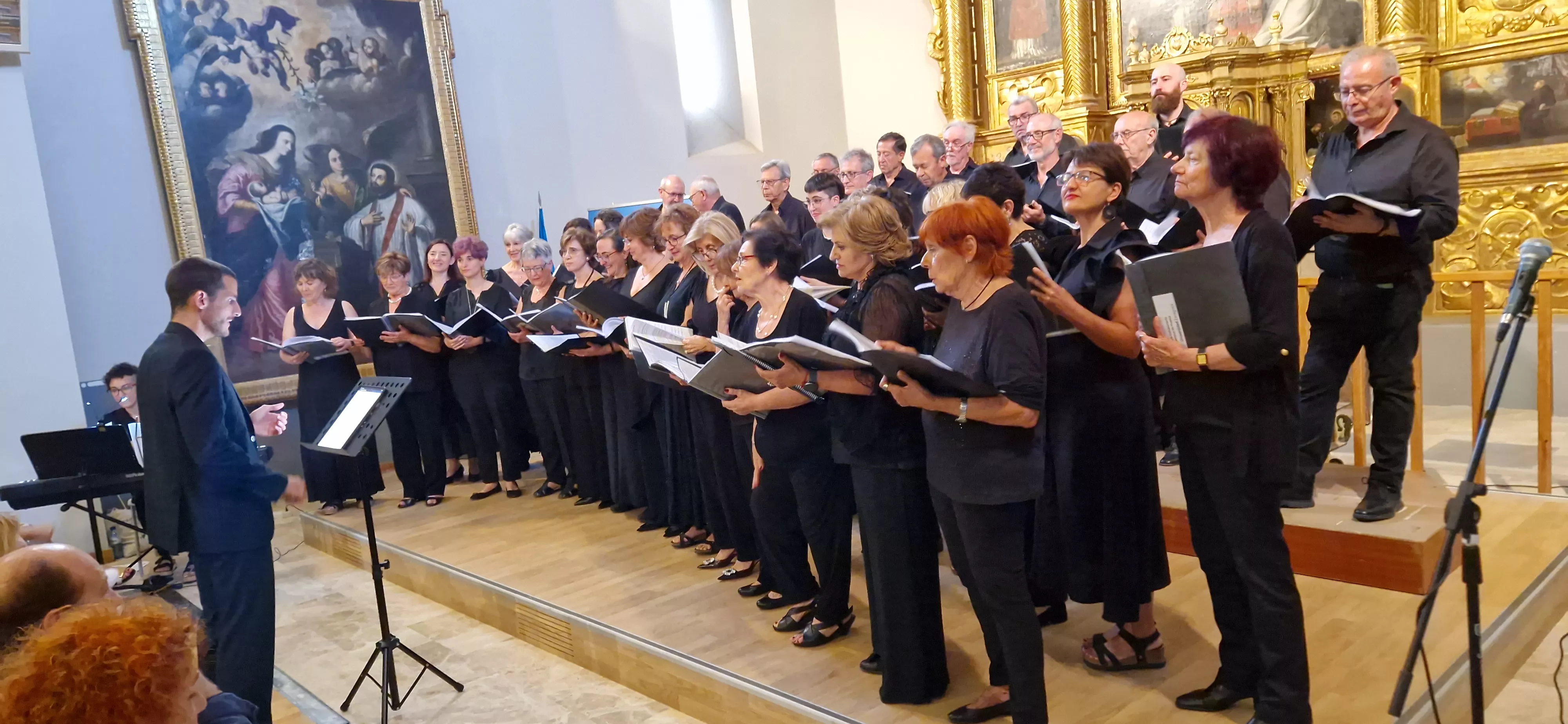 Concierto fin de curso del Coro del Campus de Huesca. Foto Myriam Martínez