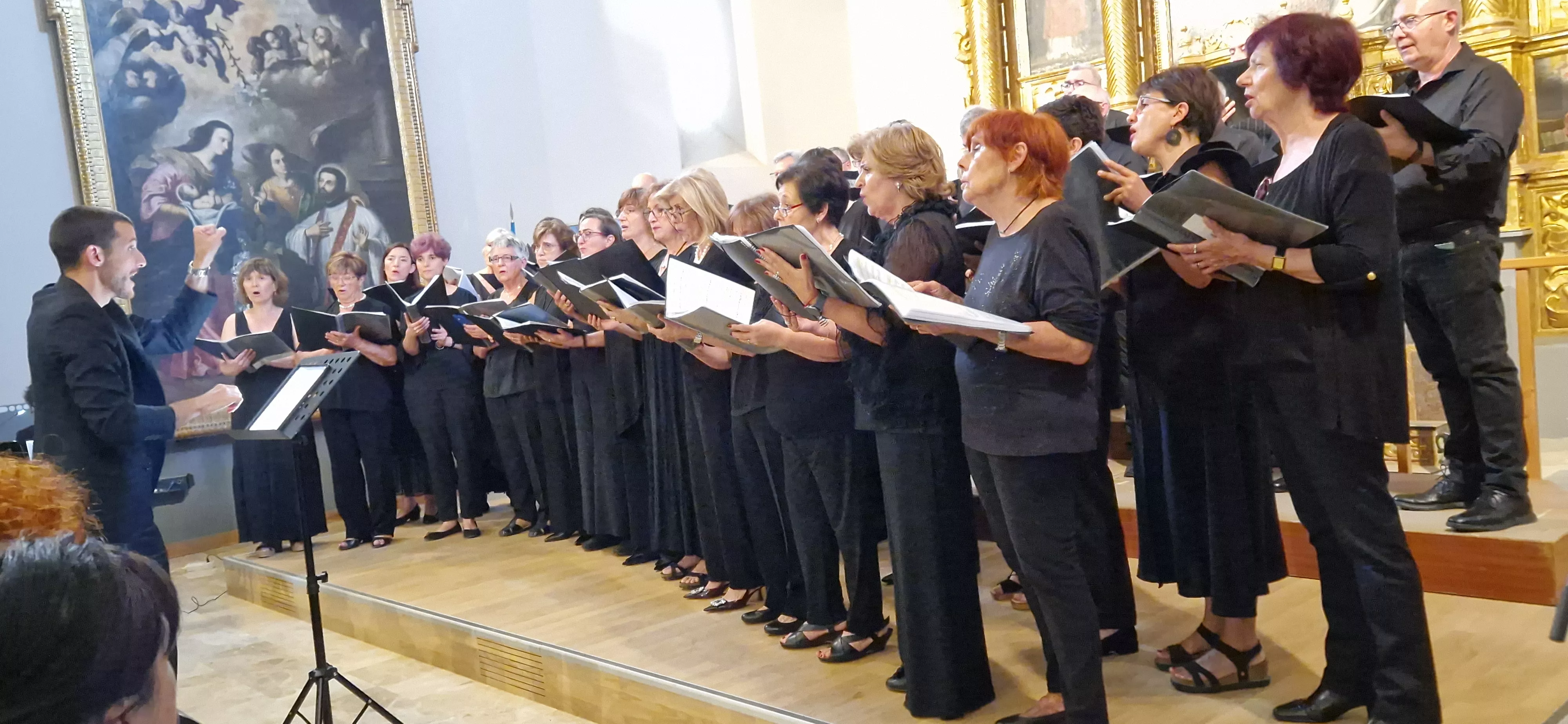 Concierto fin de curso del Coro del Campus de Huesca. Foto Myriam Martínez