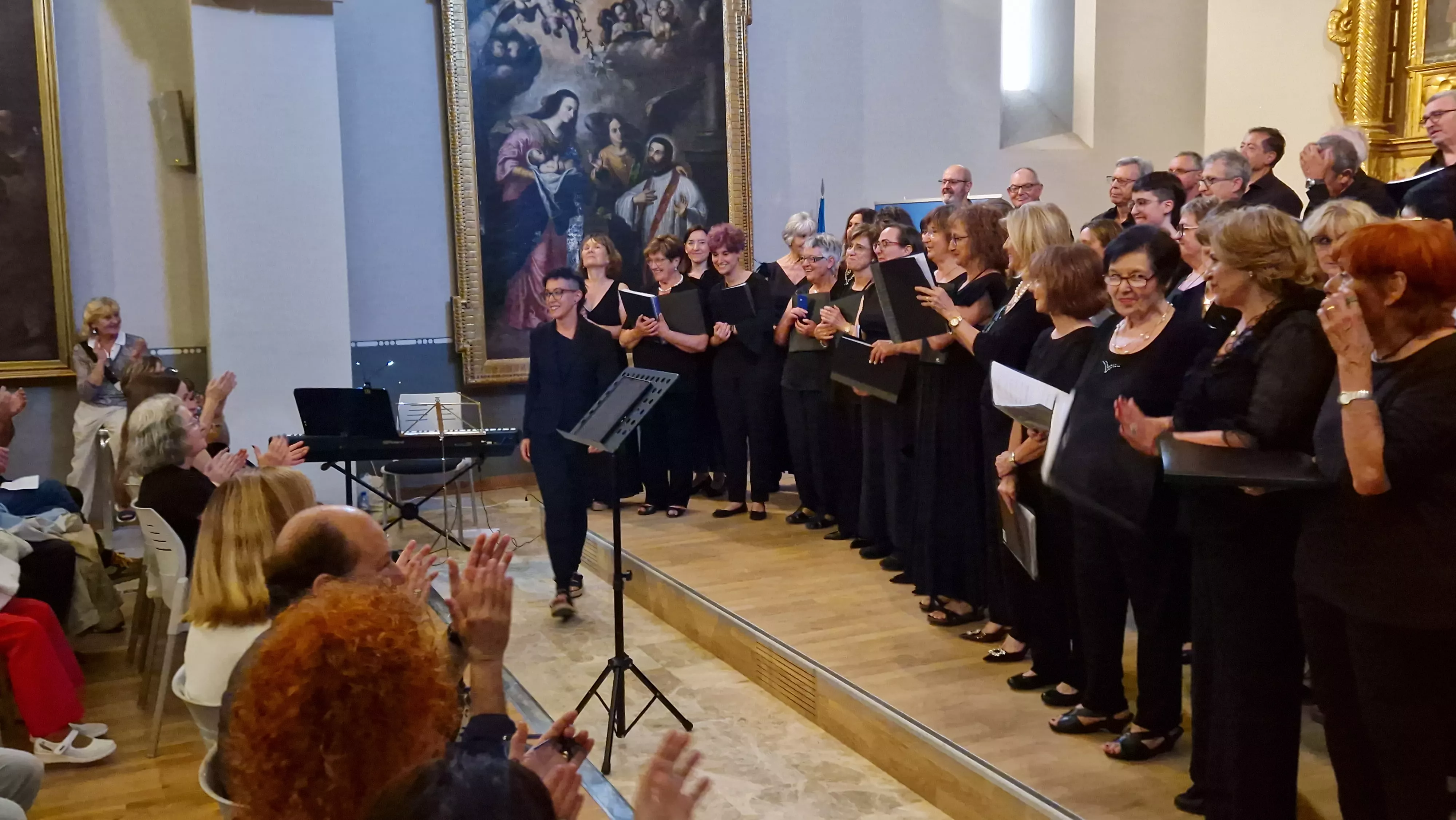 Concierto fin de curso del Coro del Campus de Huesca. Foto Myriam Martínez