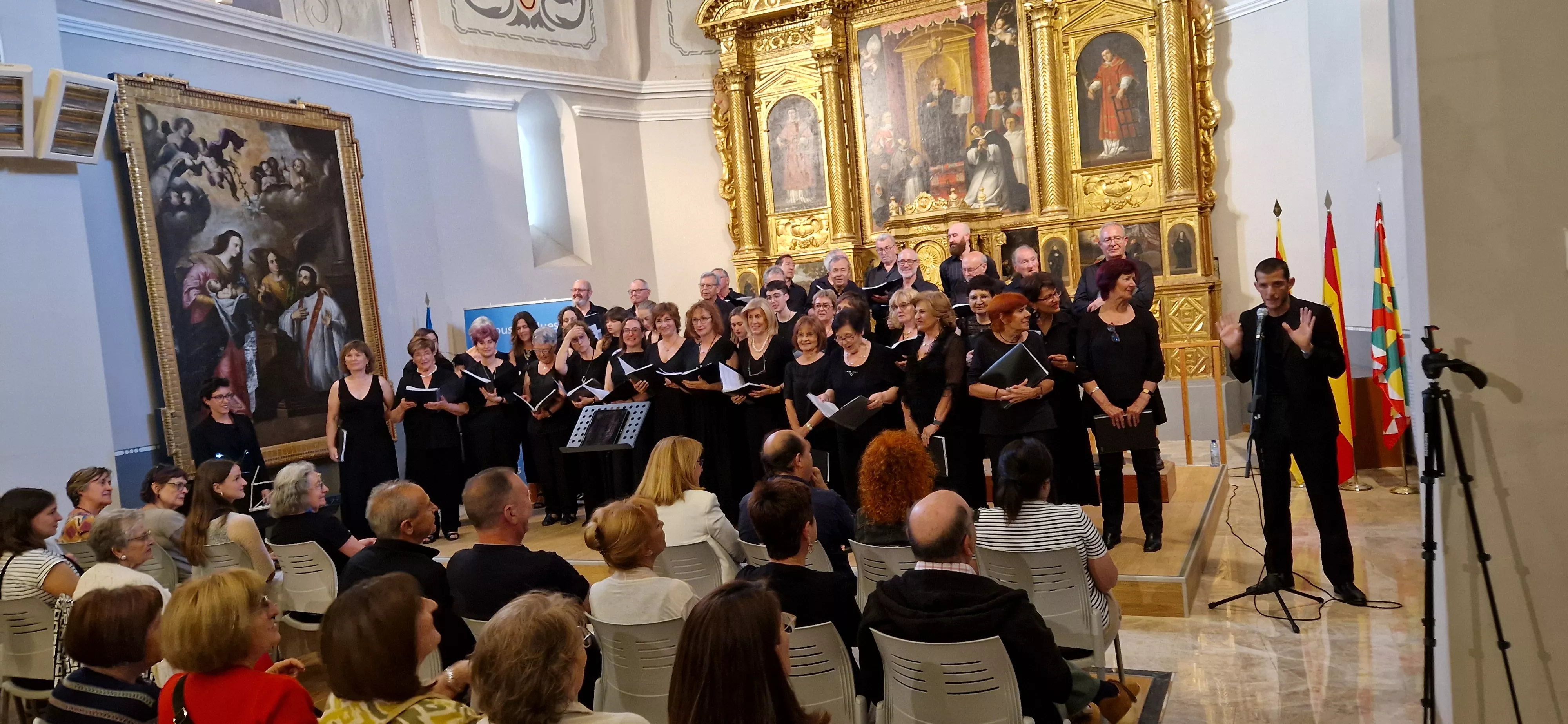 Concierto fin de curso del Coro del Campus de Huesca. Foto Myriam Martínez