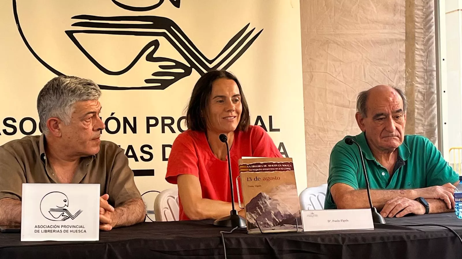 Presentación de '13 de agisto' de Paula Figols. Foto Mercedes Manterola