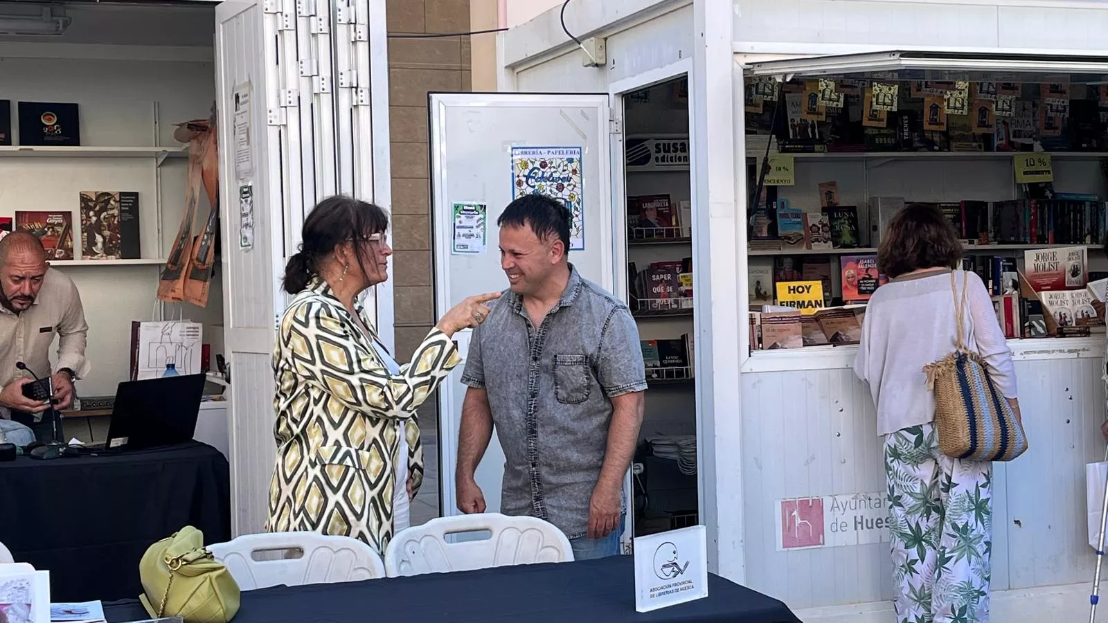 Belén Gonzalvo y Óscar Sipán. Foto Mercedes Manterola