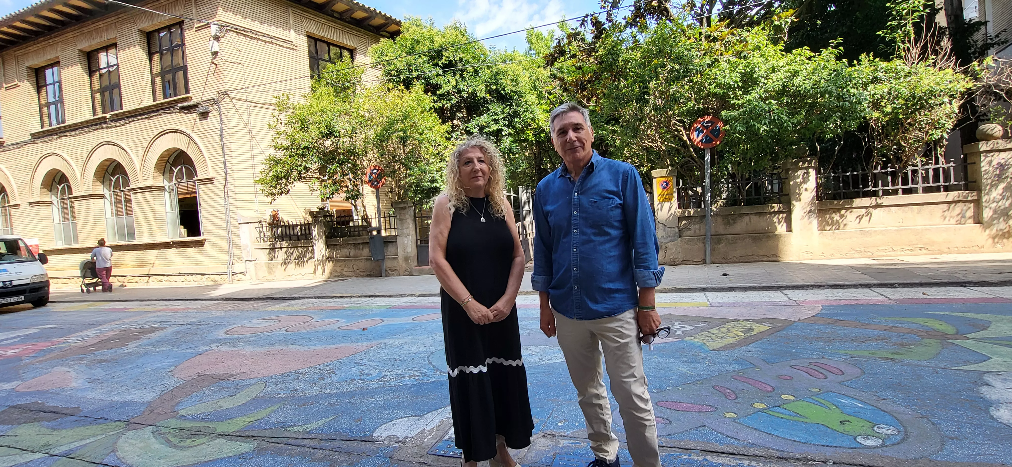 Susana Oliván y Ricardo Oliván han criticado el recorte del Plan Corresponsables. Foto Mercedes Manterola