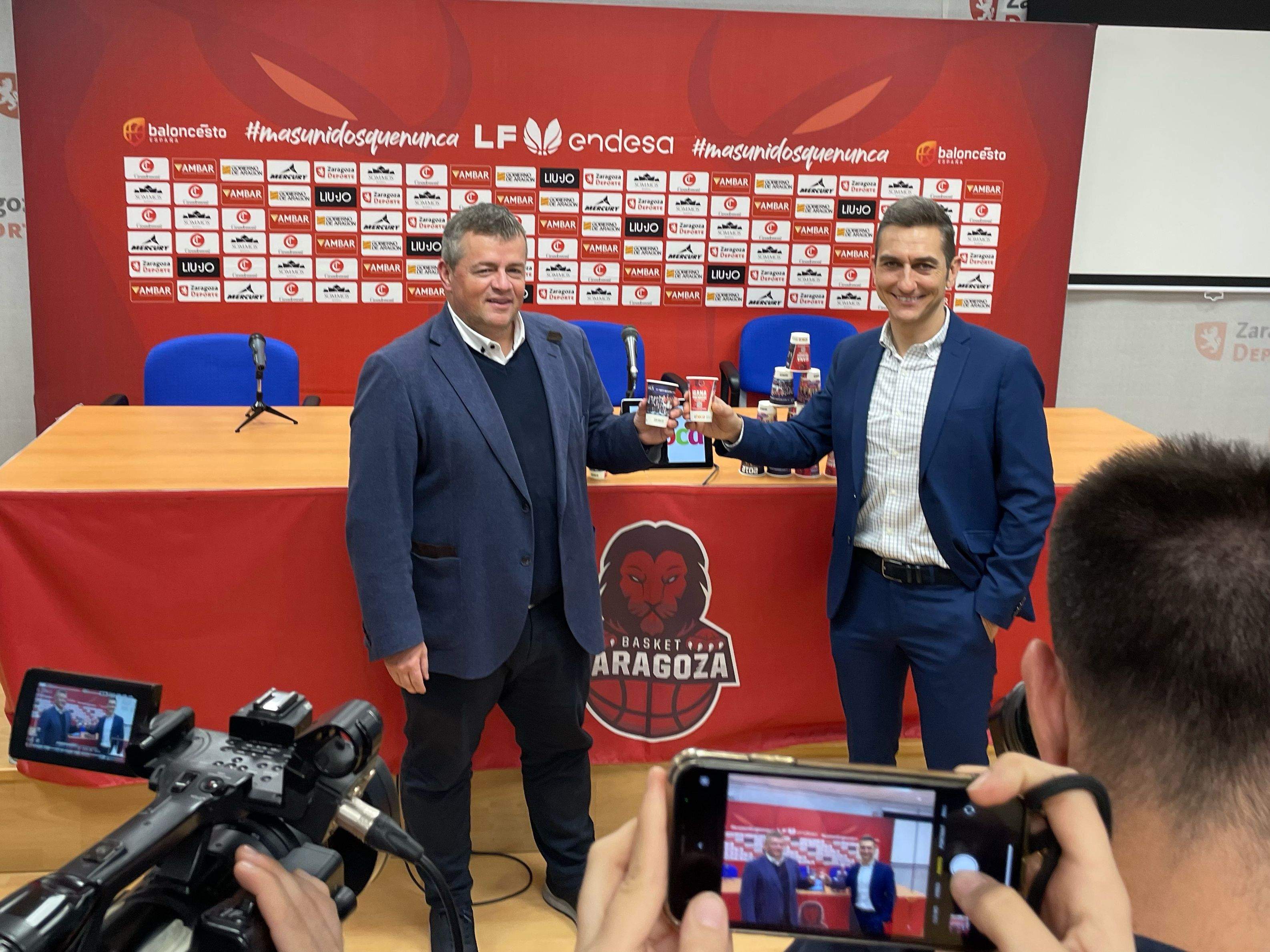 Javier Gastón y Manuel Torres, de Casademont y Eboca.