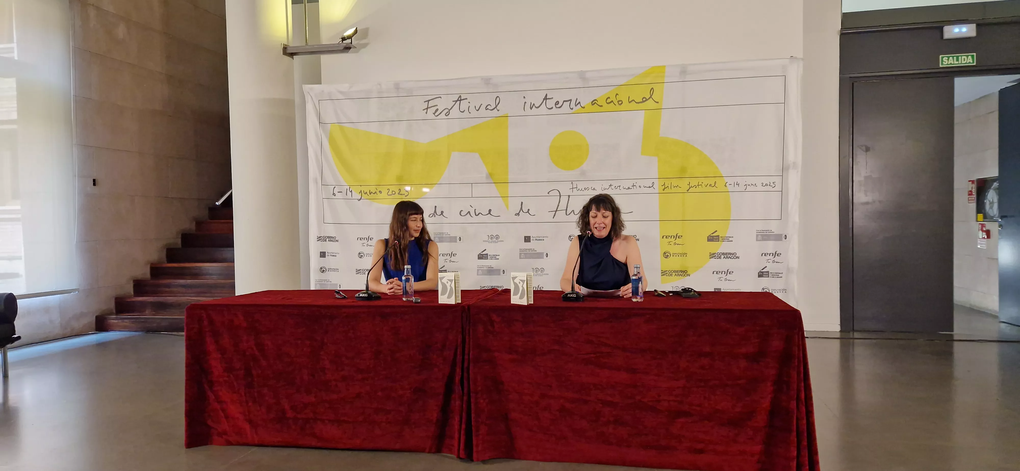 Irene Escolar y Estela Rasal. Foto Myriam Martínez