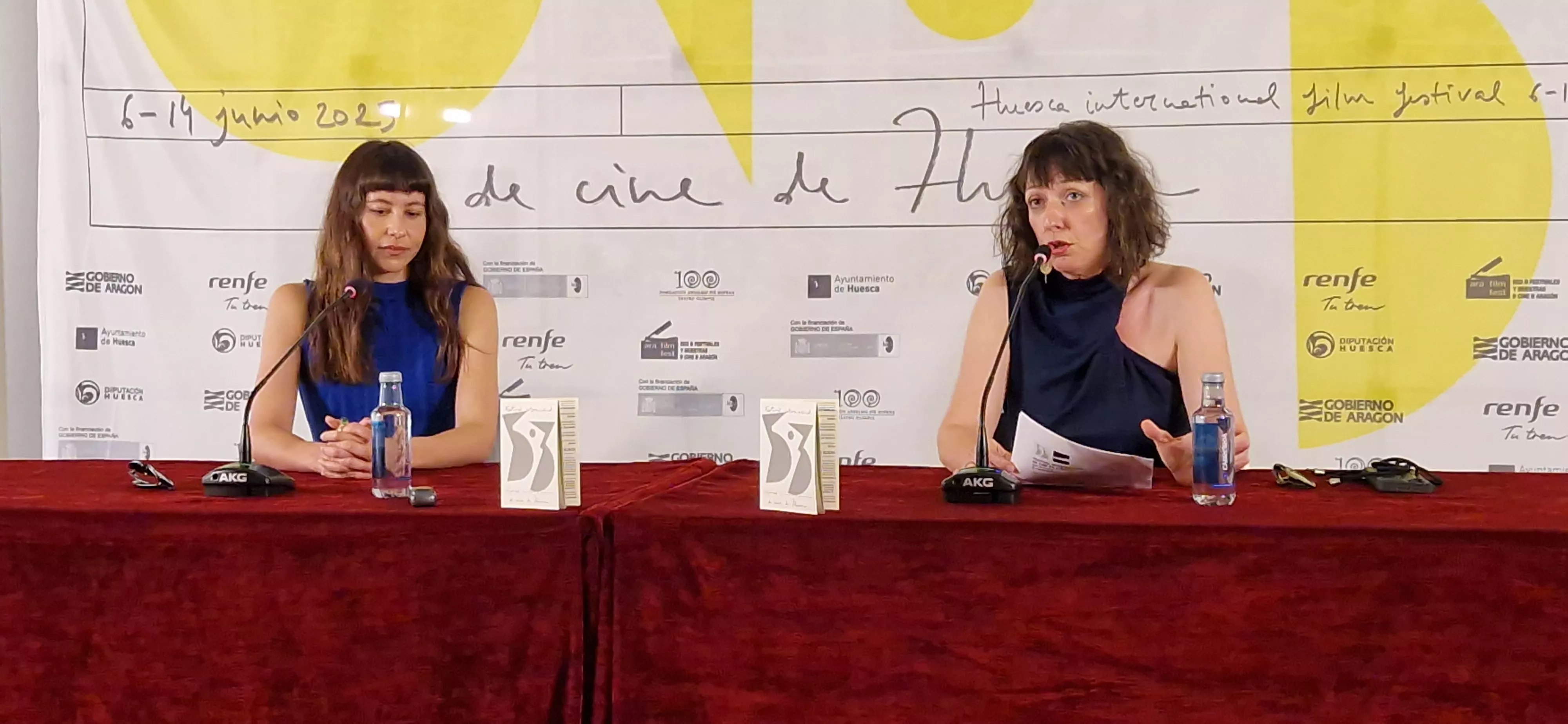 Irene Escolar y Estela Rasal. Foto Myriam Martínez