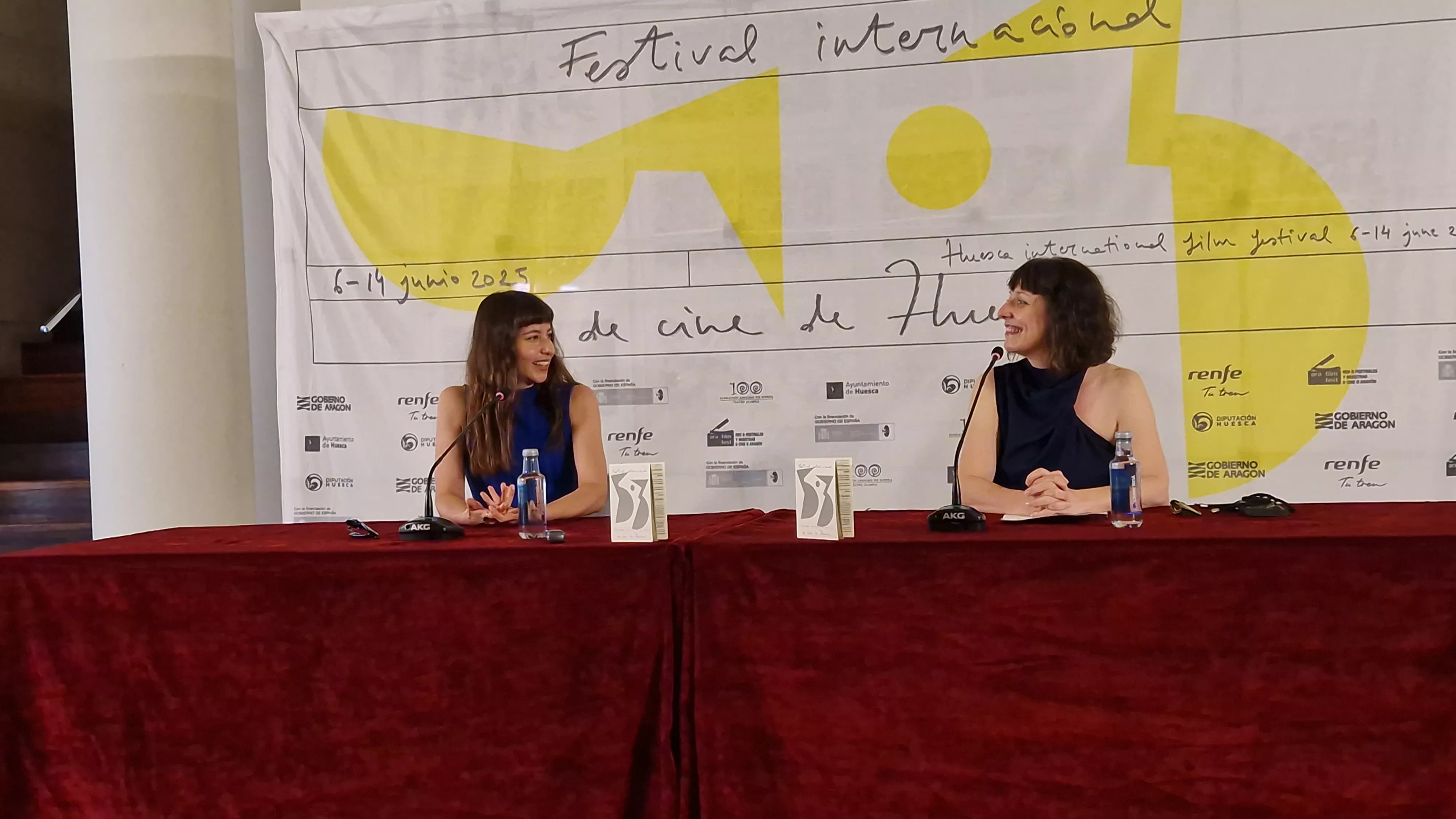 Irene Escolar y Estela Rasal. Foto Myriam Martínez