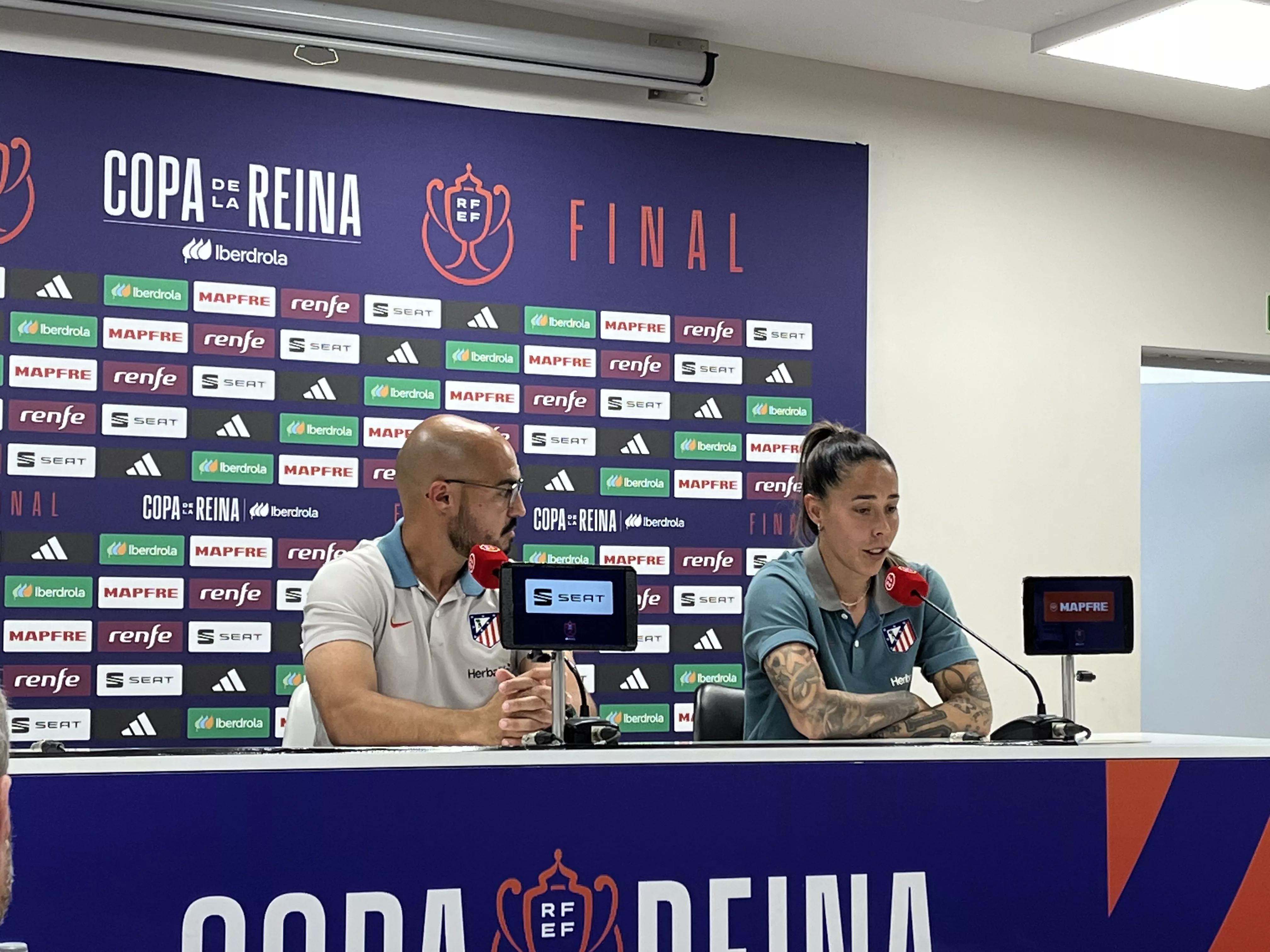 Víctor Martín, técnico del Atlético de Madrid: “Tenemos convencimiento en lo que hacemos”