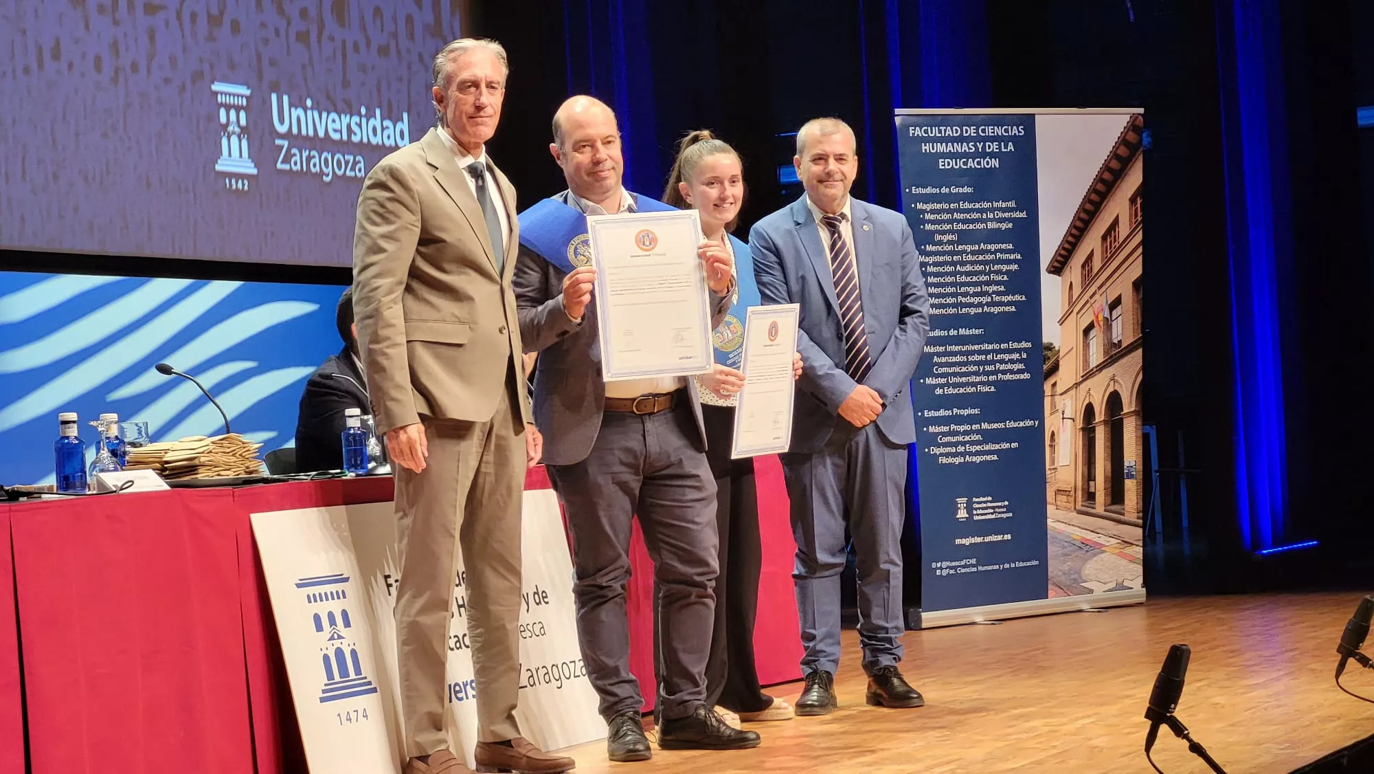 Graduación Facultad de Ciencias Humanas y de la Eduación. Foto Javier García Antón