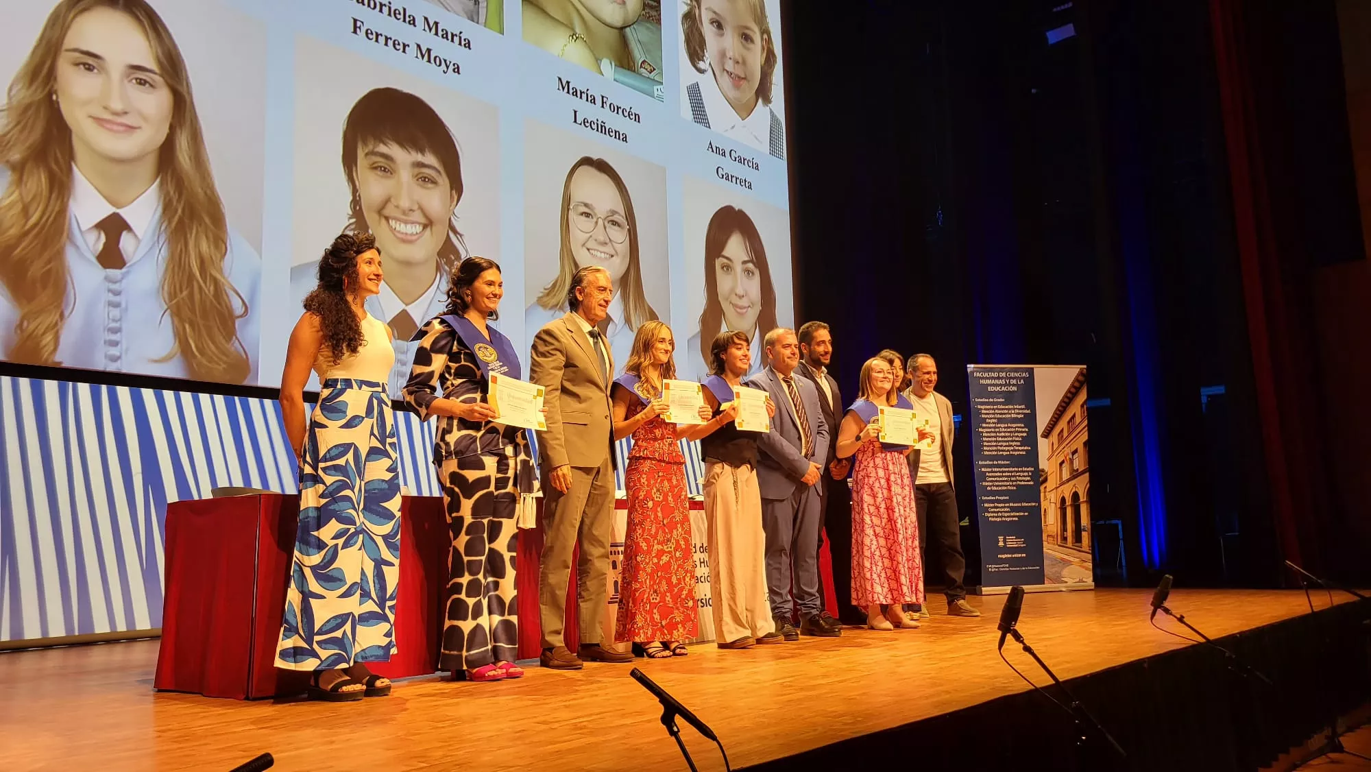 Graduación Facultad de Ciencias Humanas y de la Eduación. Foto Javier García Antón