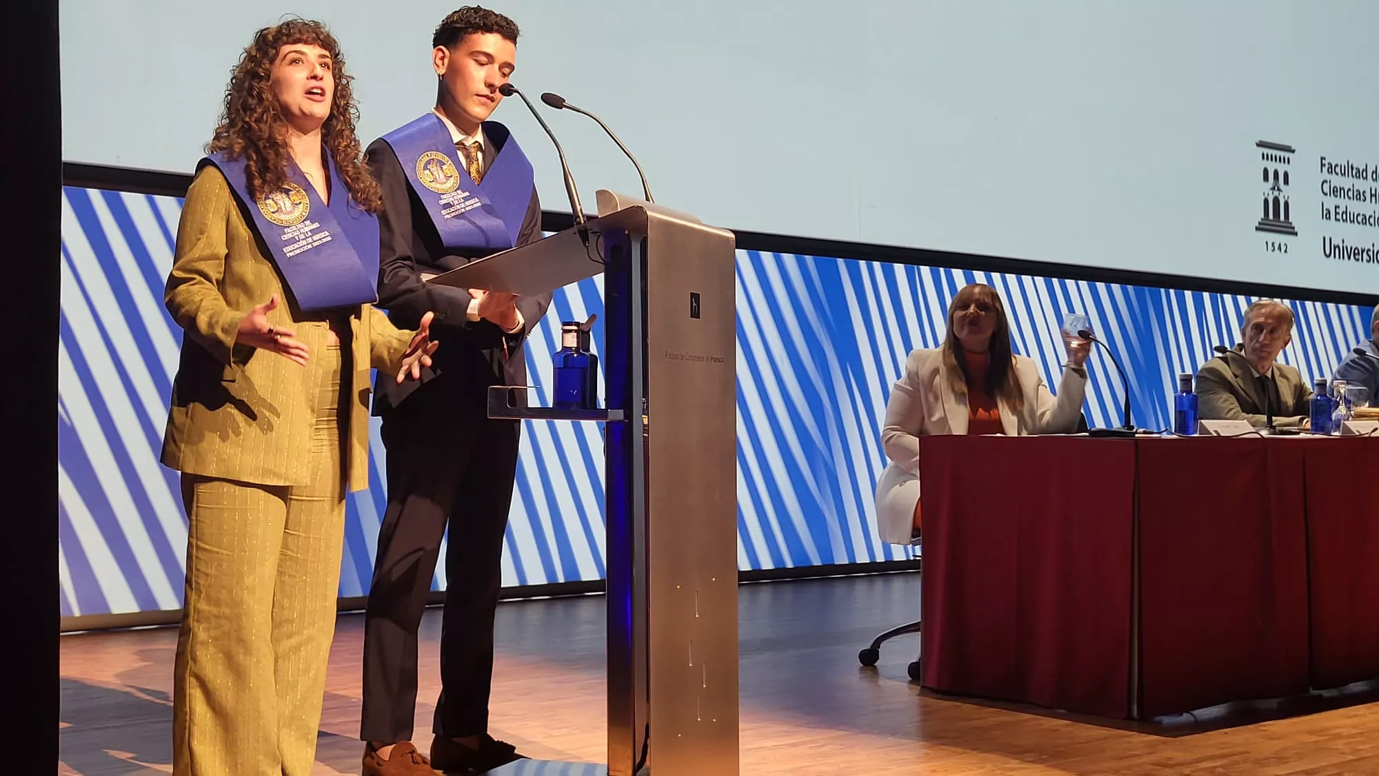 Graduación Facultad de Ciencias Humanas y de la Eduación. Foto Javier García Antón