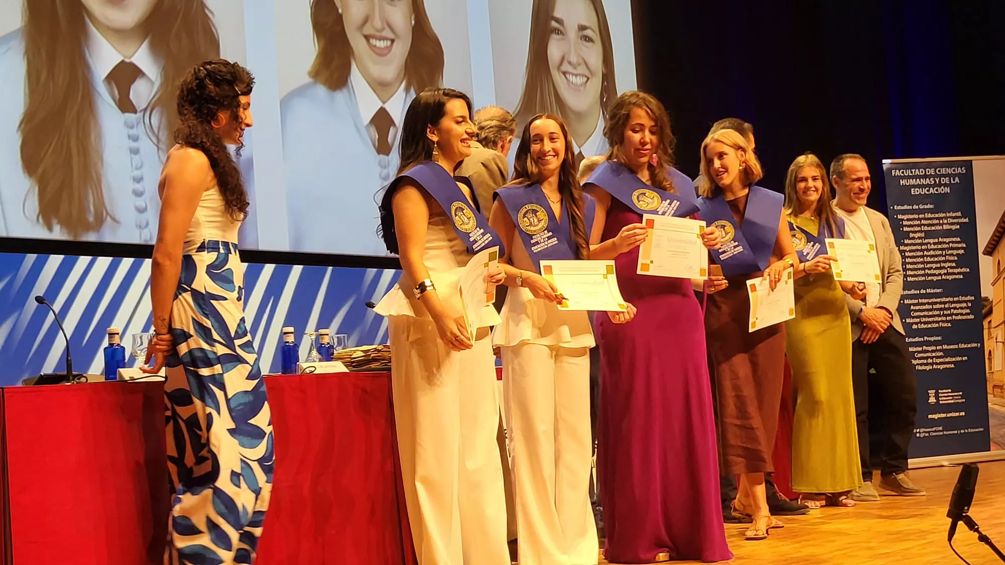 Graduación Facultad de Ciencias Humanas y de la Eduación. Foto Javier García Antón
