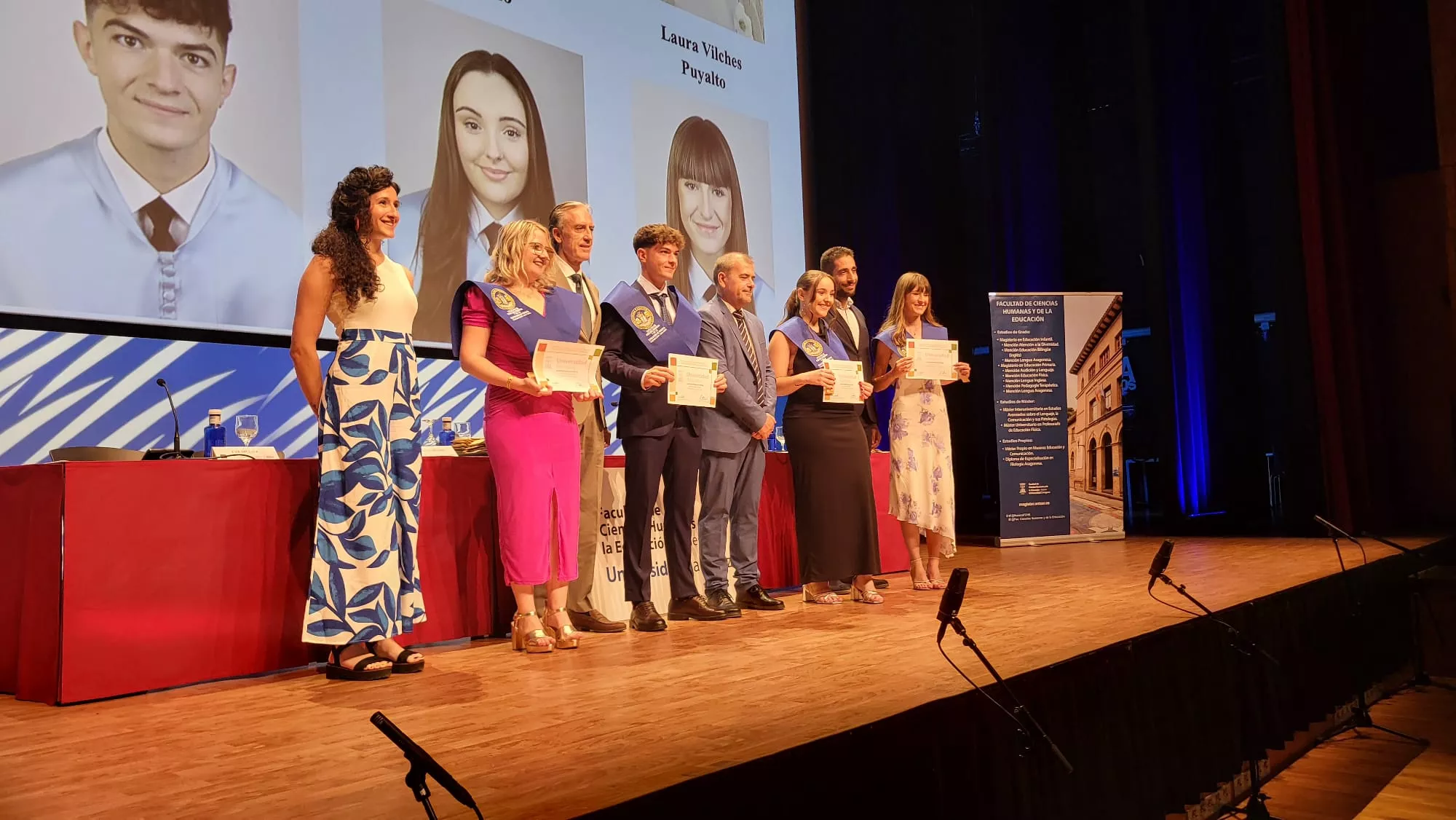 Graduación Facultad de Ciencias Humanas y de la Eduación. Foto Javier García Antón
