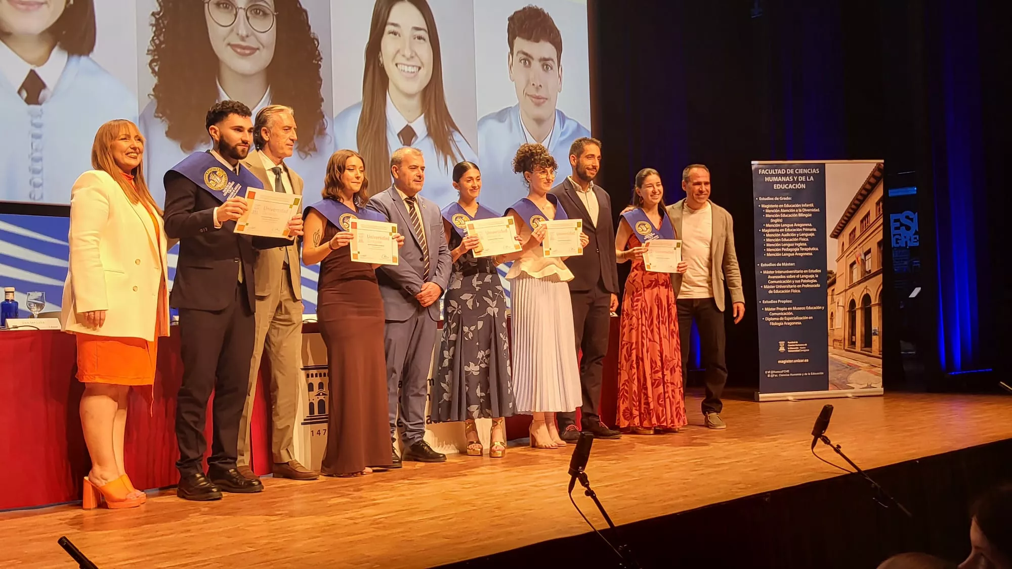 Graduación Facultad de Ciencias Humanas y de la Eduación. Foto Javier García Antón