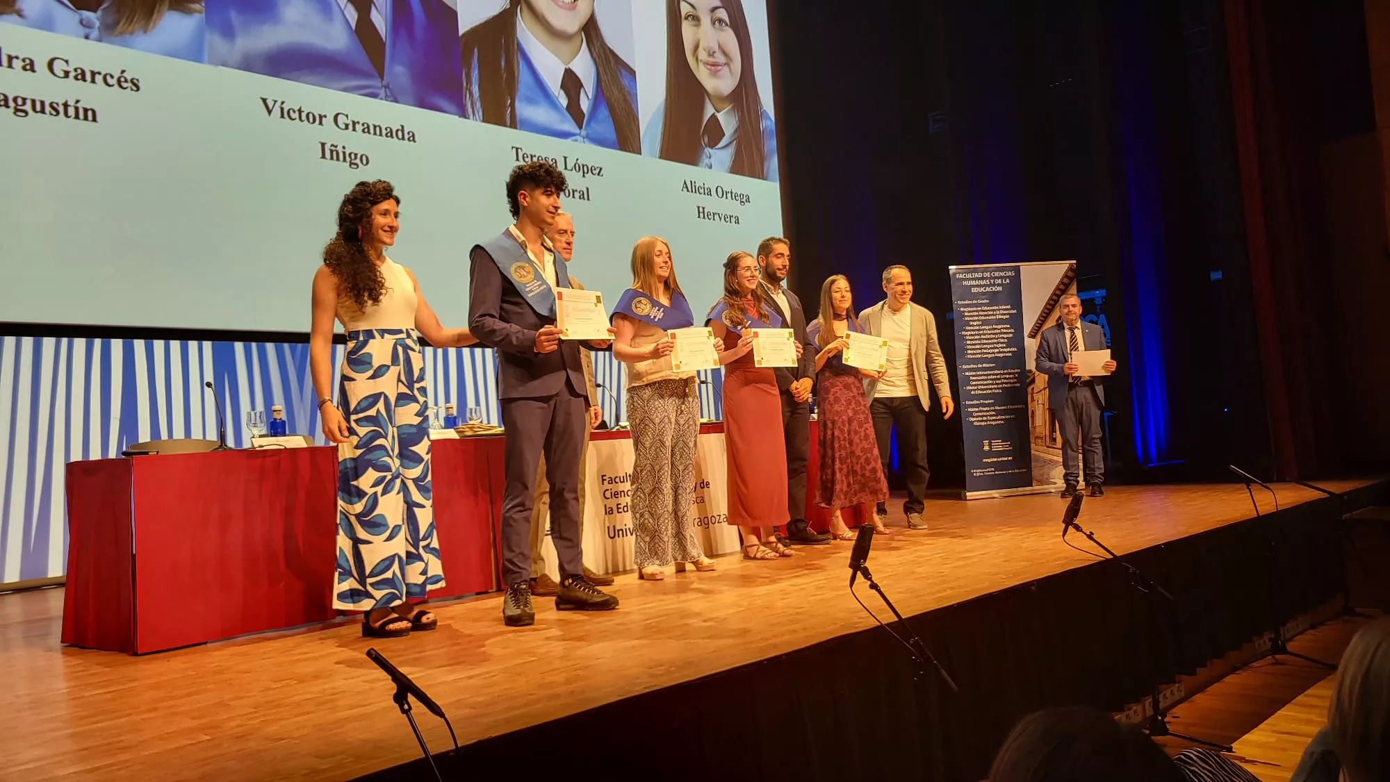 Graduación Facultad de Ciencias Humanas y de la Eduación. Foto Javier García Antón