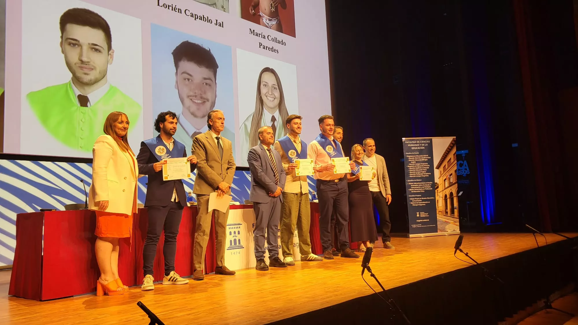 Graduación Facultad de Ciencias Humanas y de la Eduación. Foto Javier García Antón