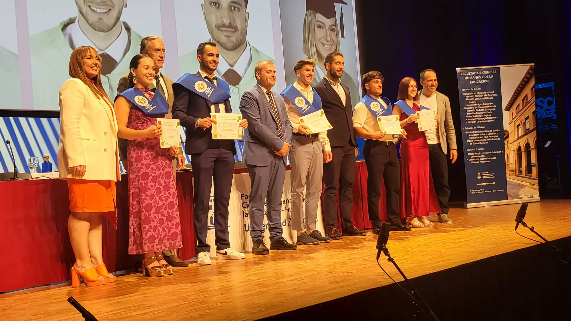 Graduación Facultad de Ciencias Humanas y de la Eduación. Foto Javier García Antón